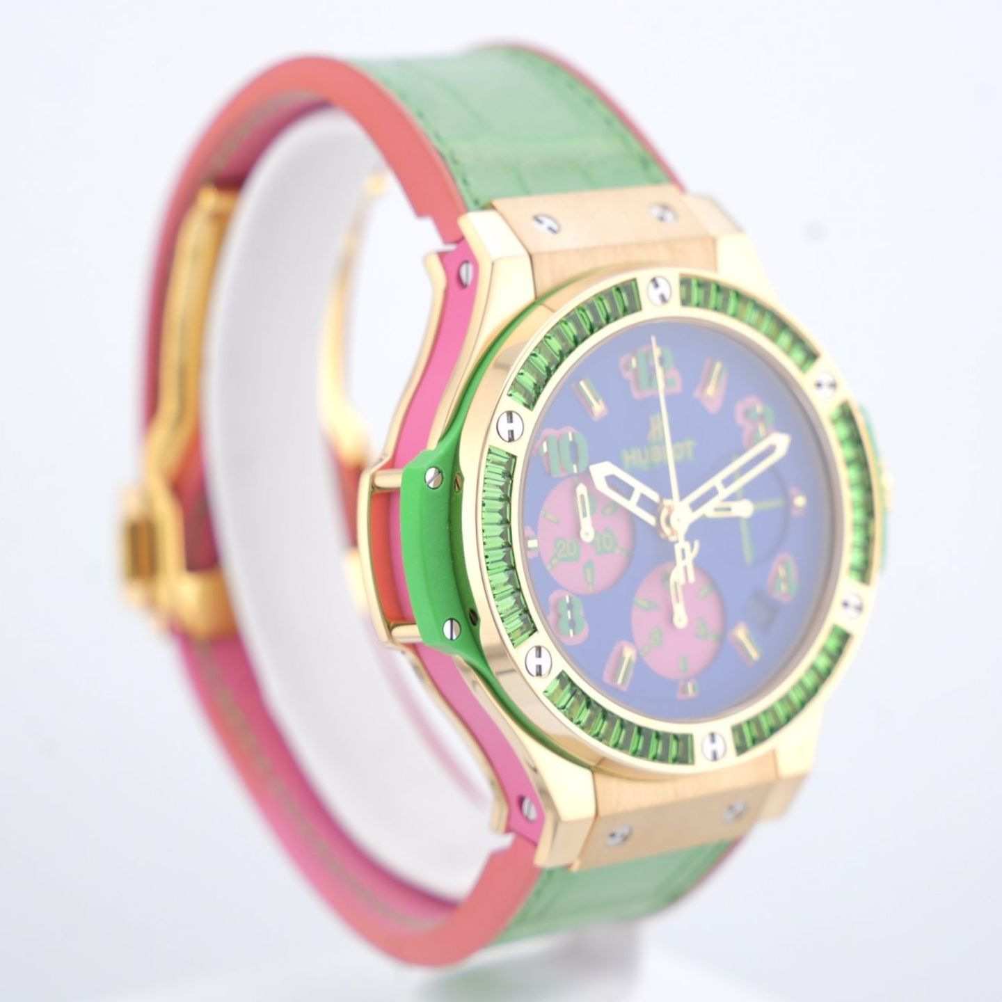 Hublot Big Bang 41 mm 341.VG.5199.LR.1922.POP14 (Unknown (random serial)) - Blue dial 41 mm Yellow Gold case (8/8)