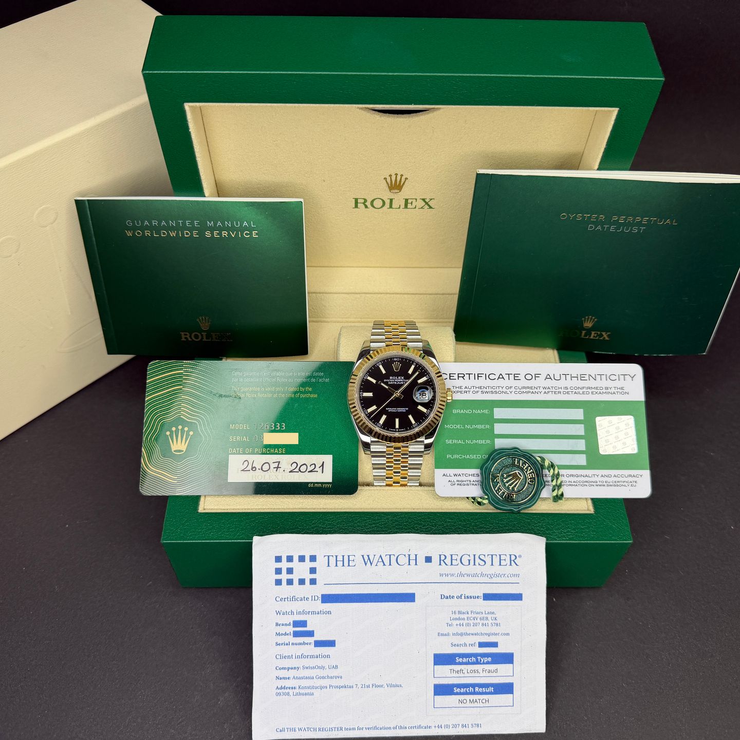 Rolex Datejust 41 126333 - (3/8)