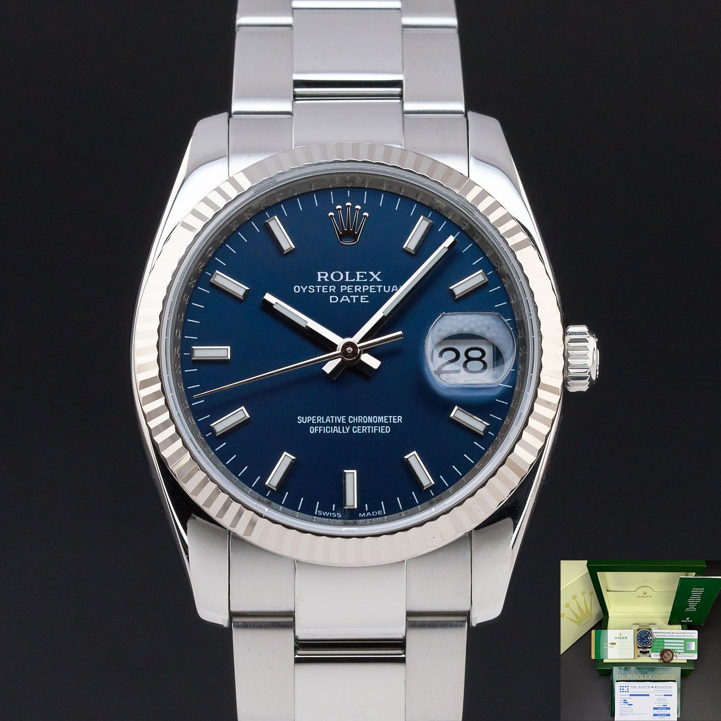 Rolex Oyster Perpetual Date 115234 - (1/7)
