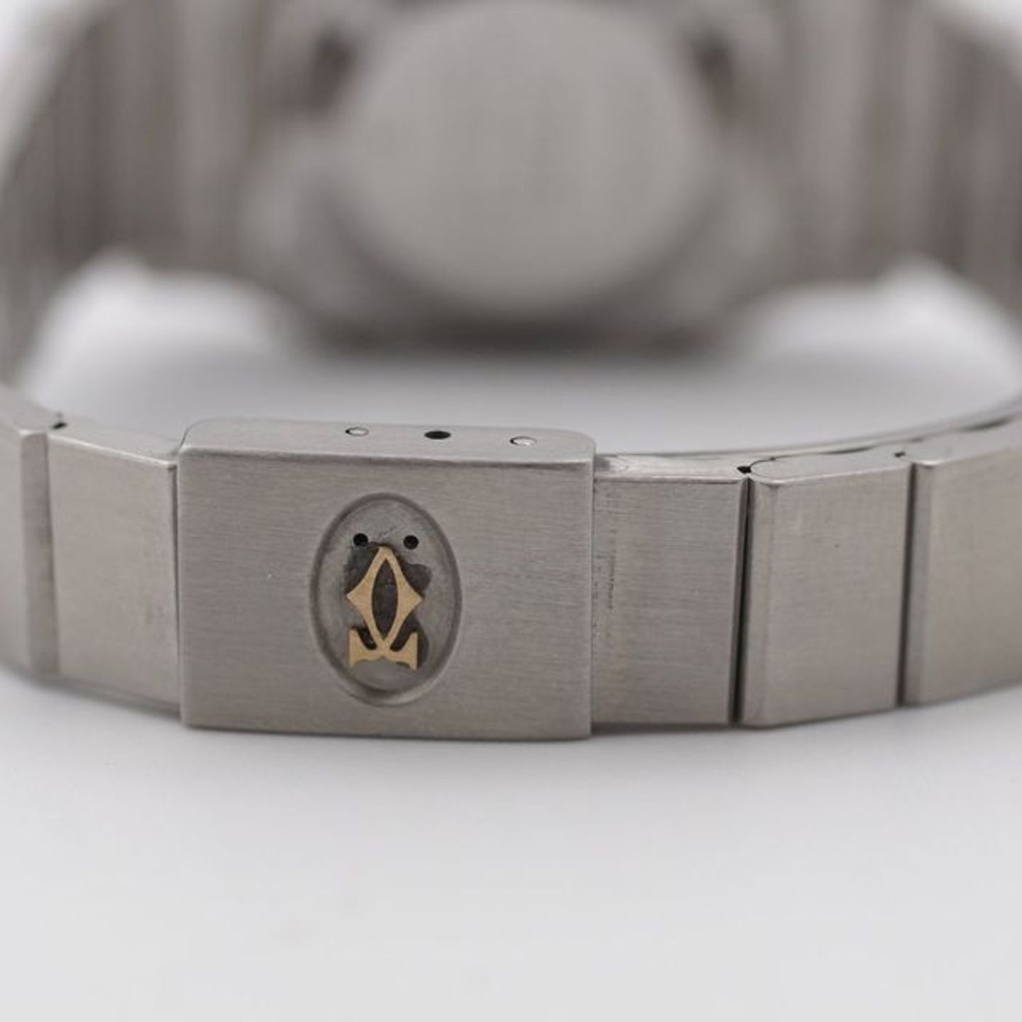 Cartier Santos 0902 (1990) - White dial 24 mm Gold/Steel case (6/8)