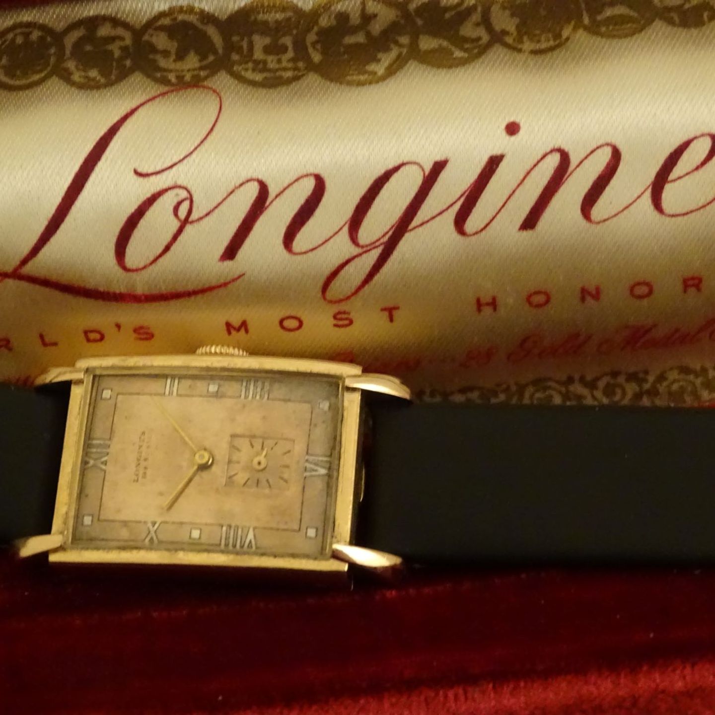 Longines Vintage Unknown (1946) - Champagne wijzerplaat 22mm Goud/Staal (3/7)