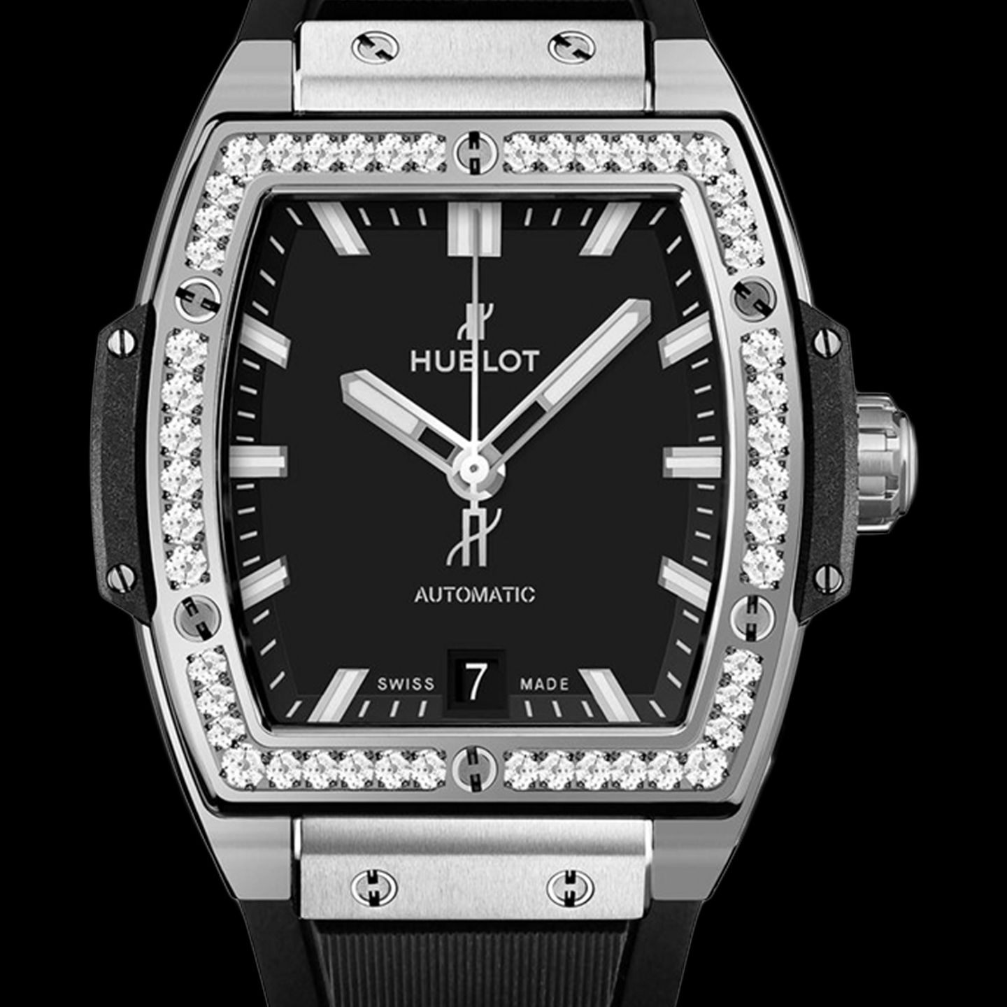 Hublot Spirit of Big Bang 665.NX.1170.RX.1204 (2022) - Zwart wijzerplaat 39mm Titanium (1/1)