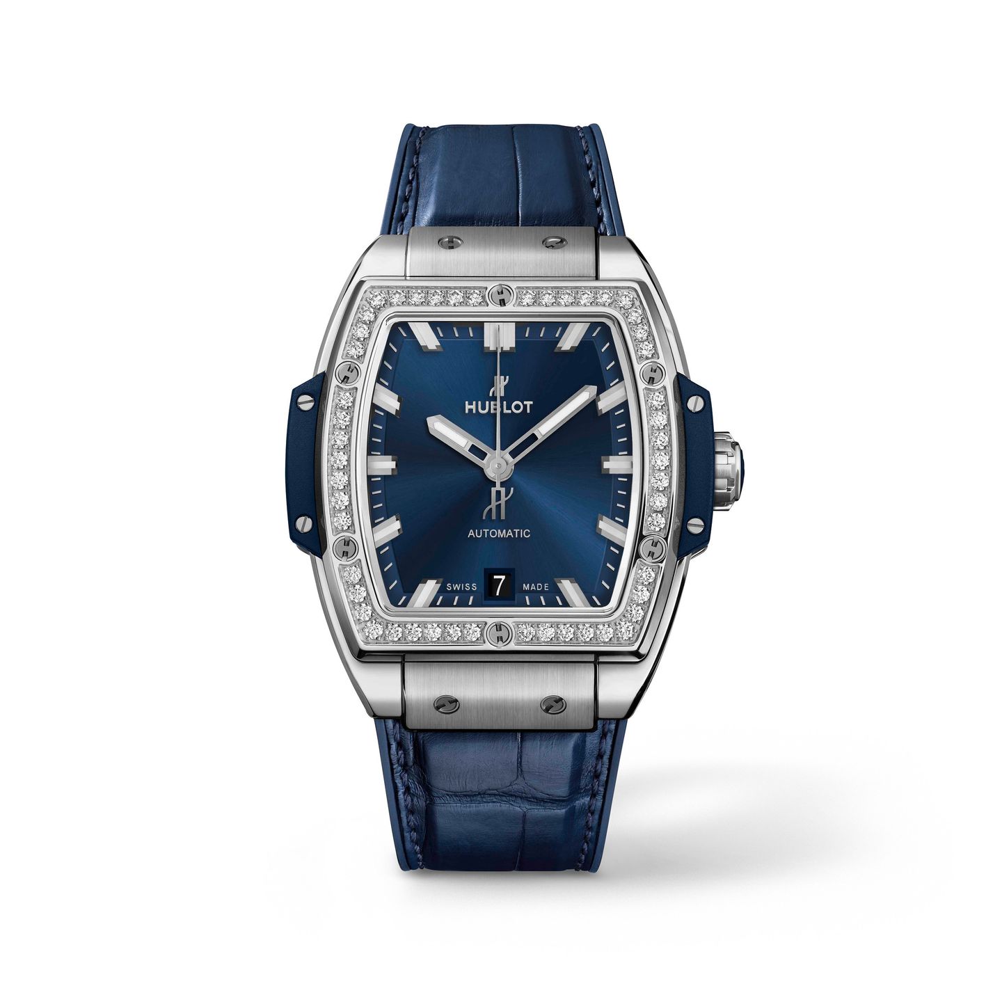 Hublot Spirit of Big Bang 665.NX.7170.LR.1204 (2022) - Blue dial 39 mm Titanium case (1/1)