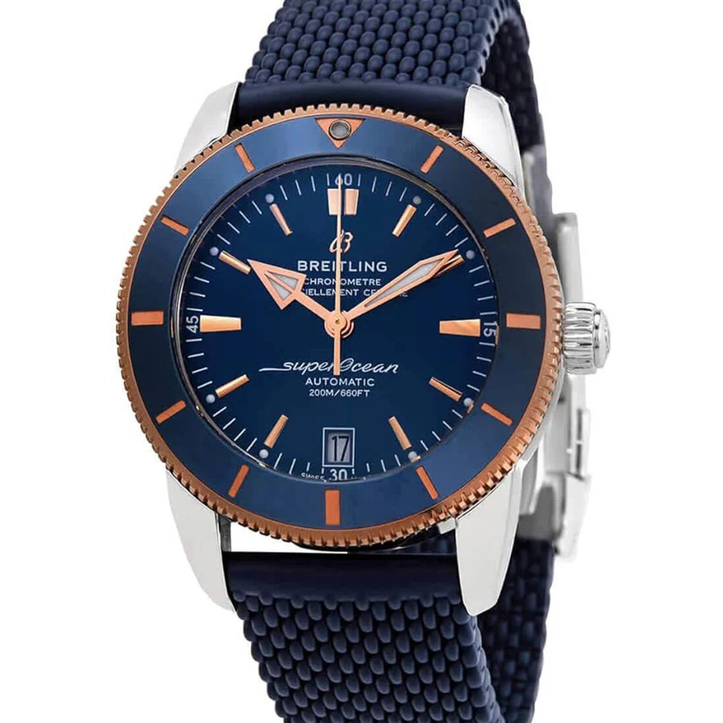 Breitling Superocean Heritage UB2010161C1S1 (2023) - Blauw wijzerplaat 42mm Staal (2/2)