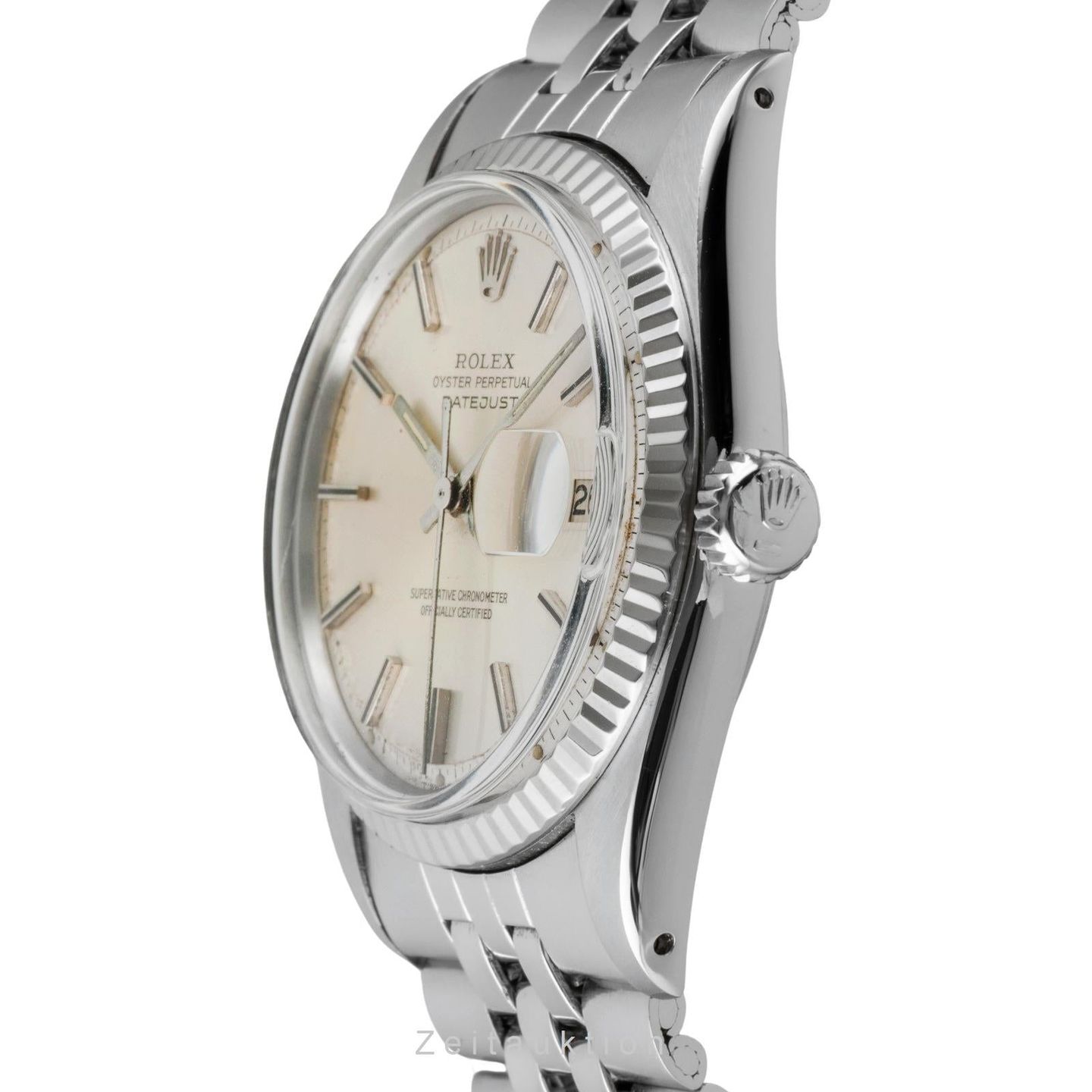 Rolex Datejust 1601 (1972) - Silver dial 36 mm Steel case (5/8)
