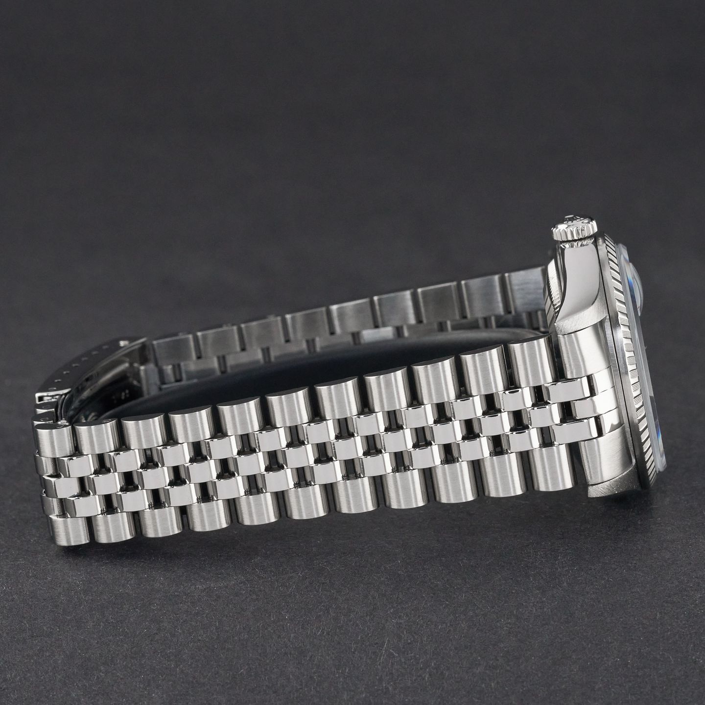 Rolex Datejust 36 16220 (2002) - Blue dial 36 mm Steel case (6/8)