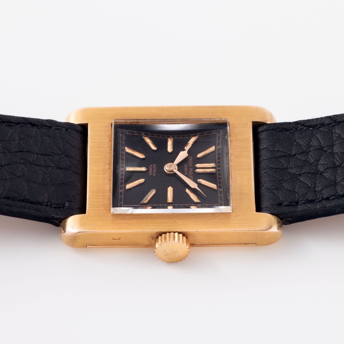 Patek Philippe Golden Ellipse 5738/1R-001 (Unknown (random serial)) - Black dial 35 mm Rose Gold case (6/8)