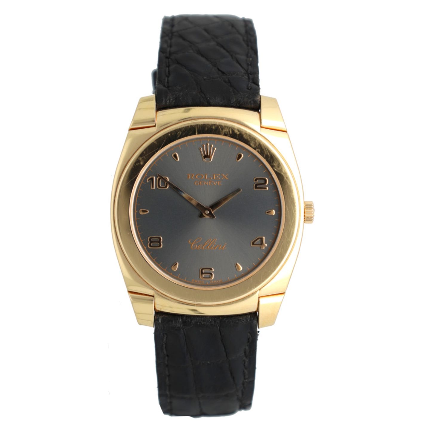 Rolex Cellini 5330 (1999) - Grijs wijzerplaat 36mm Roségoud (3/14)