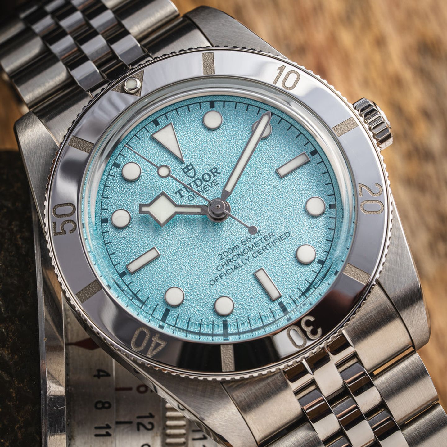 Tudor Black Bay 54 79000 (2025) - Turquoise dial 37 mm Steel case (2/8)