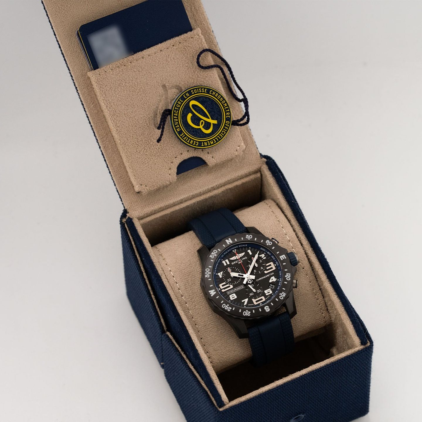 Breitling Endurance Pro X82310E51B1S1 (Onbekend (willekeurig serienummer)) - Zwart wijzerplaat 44mm Plastic (7/7)