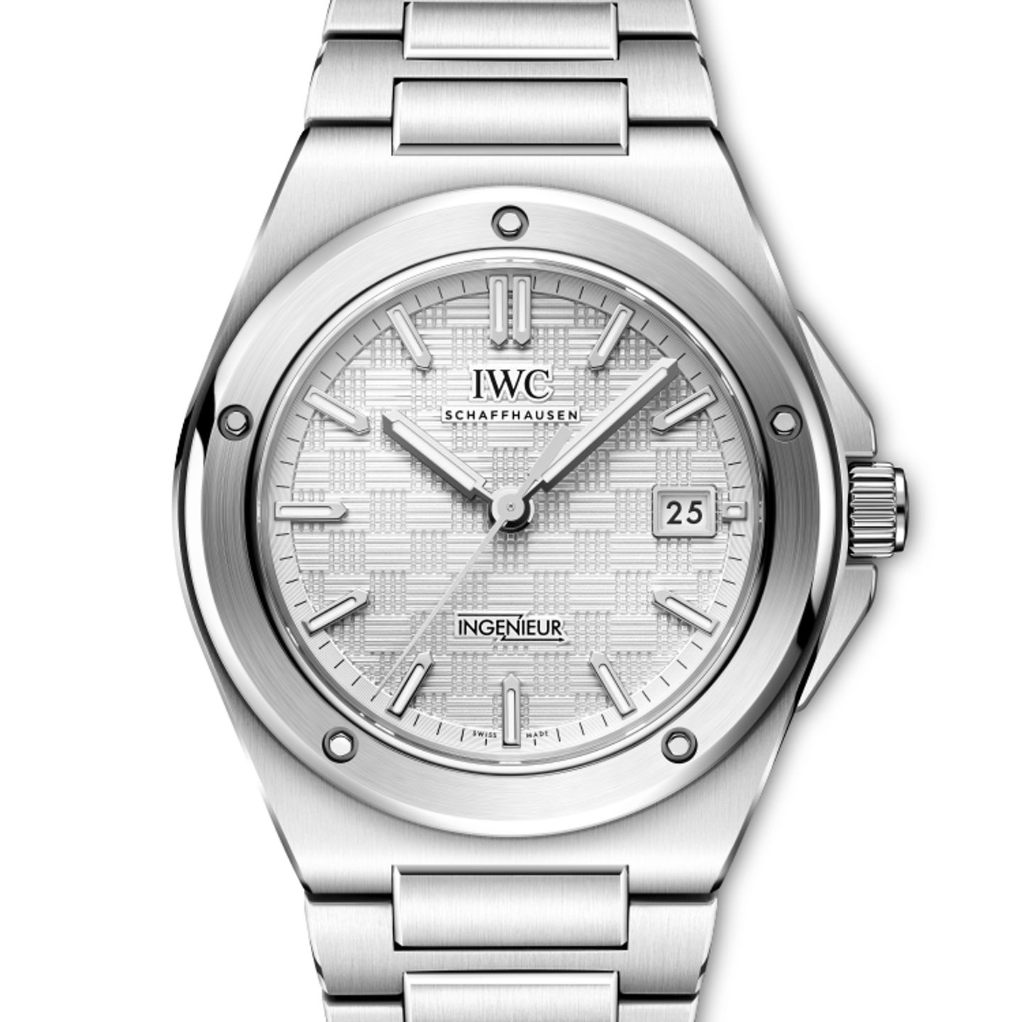 IWC Ingenieur Automatic IW328902 (2024) - Zilver wijzerplaat 40mm Staal (1/1)