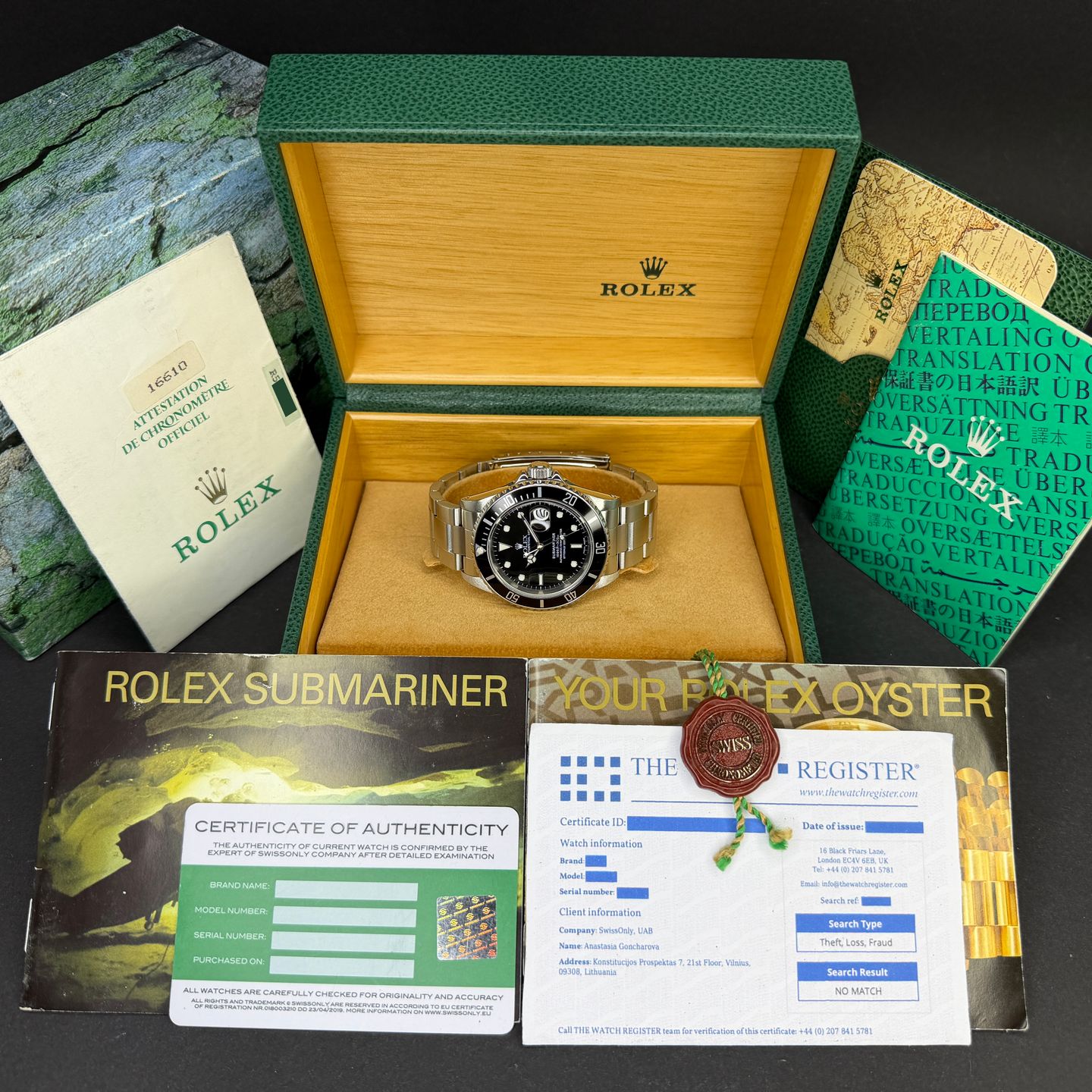 Rolex Submariner Date 16610 - (3/8)