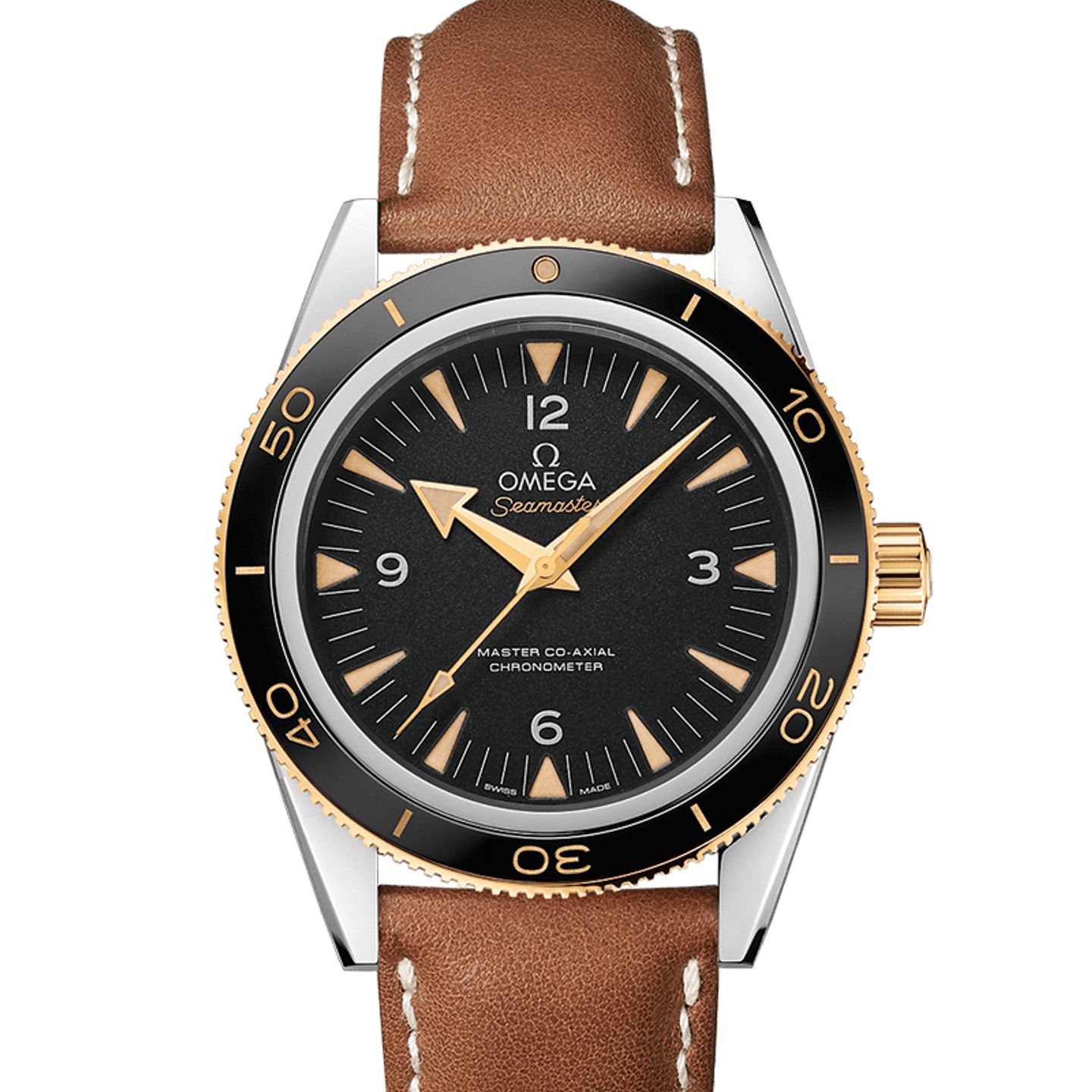 Omega Seamaster 300 233.22.41.21.01.001 (2024) - Black dial 41 mm Gold/Steel case (1/1)