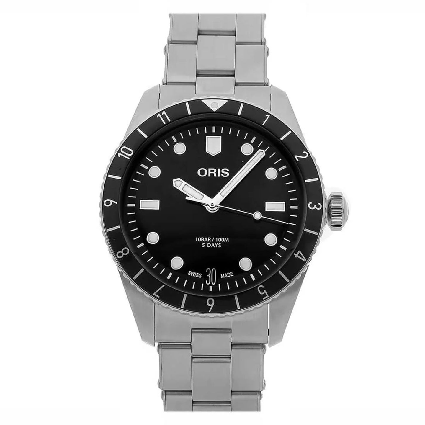 Oris Divers Sixty Five 01 400 7772 4054-07 8 20 18 (2023) - Zwart wijzerplaat 40mm Staal (3/3)