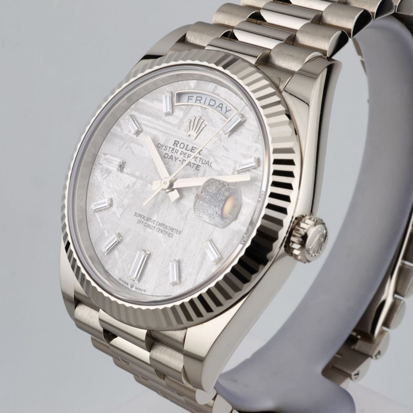 Rolex Day-Date 40 228239 (2021) - 40mm Witgoud (9/18)