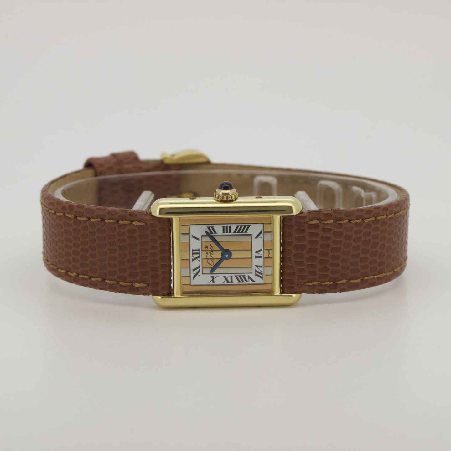 Cartier Tank Vermeil 366001 (Onbekend (willekeurig serienummer)) - 20mm Zilver (4/8)