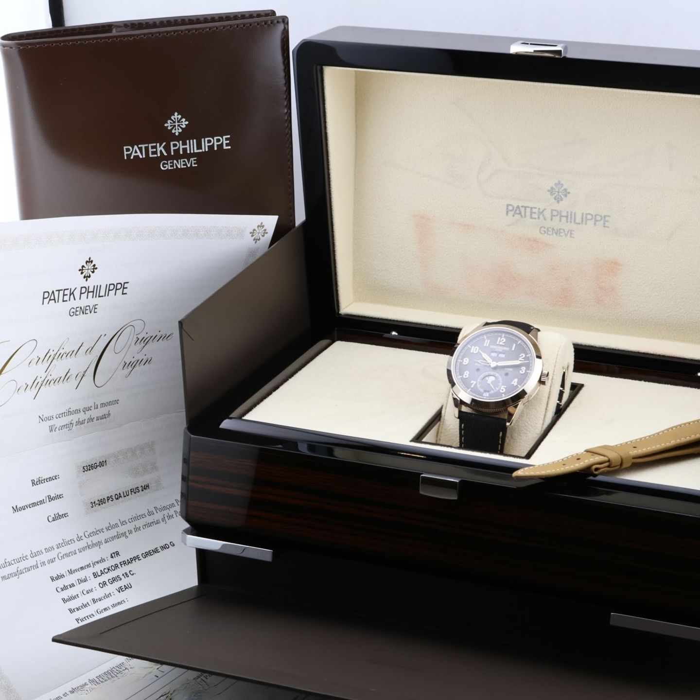 Patek Philippe Annual Calendar Travel Time 5326G-001 - (4/6)