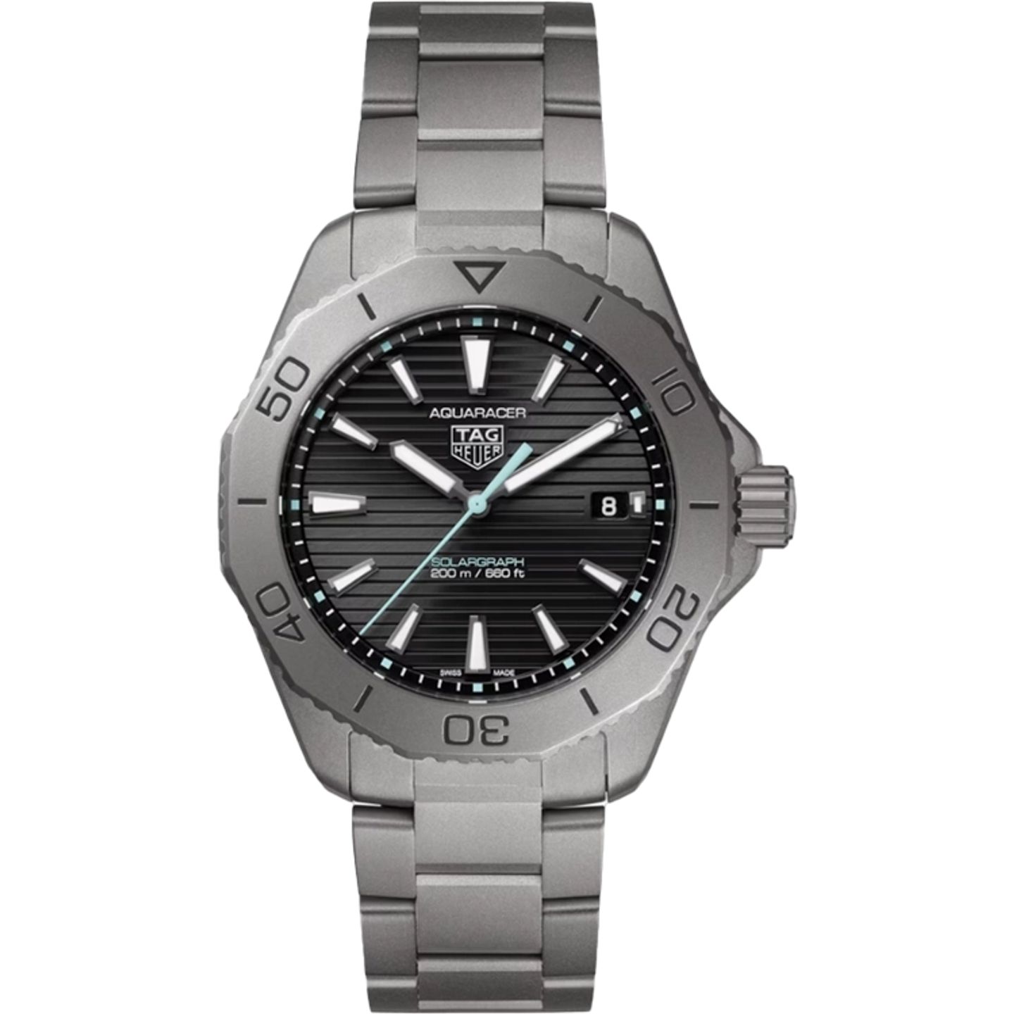 TAG Heuer Aquaracer WBP1180.BF0000 (2025) - Black dial 40 mm Titanium case (1/1)