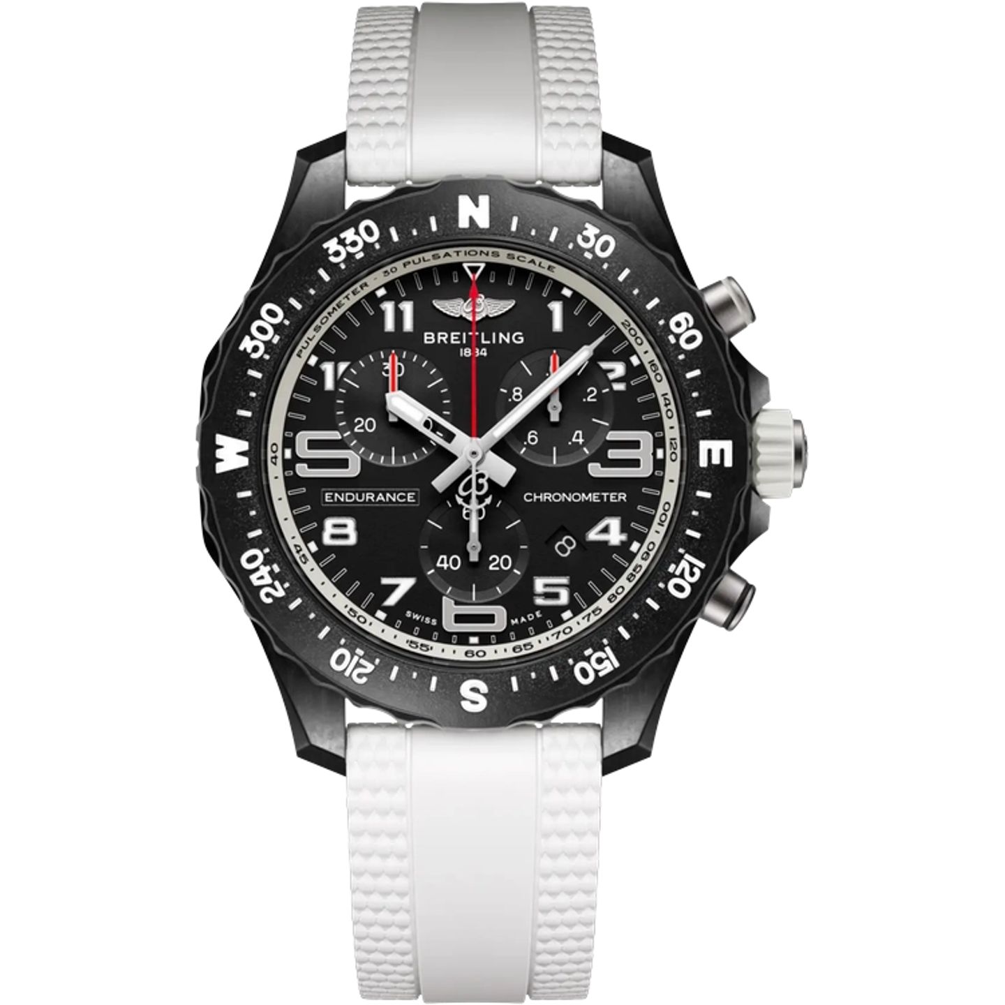 Breitling Endurance Pro X83310A71B1S1 (2024) - Zwart wijzerplaat 39mm Plastic (1/1)