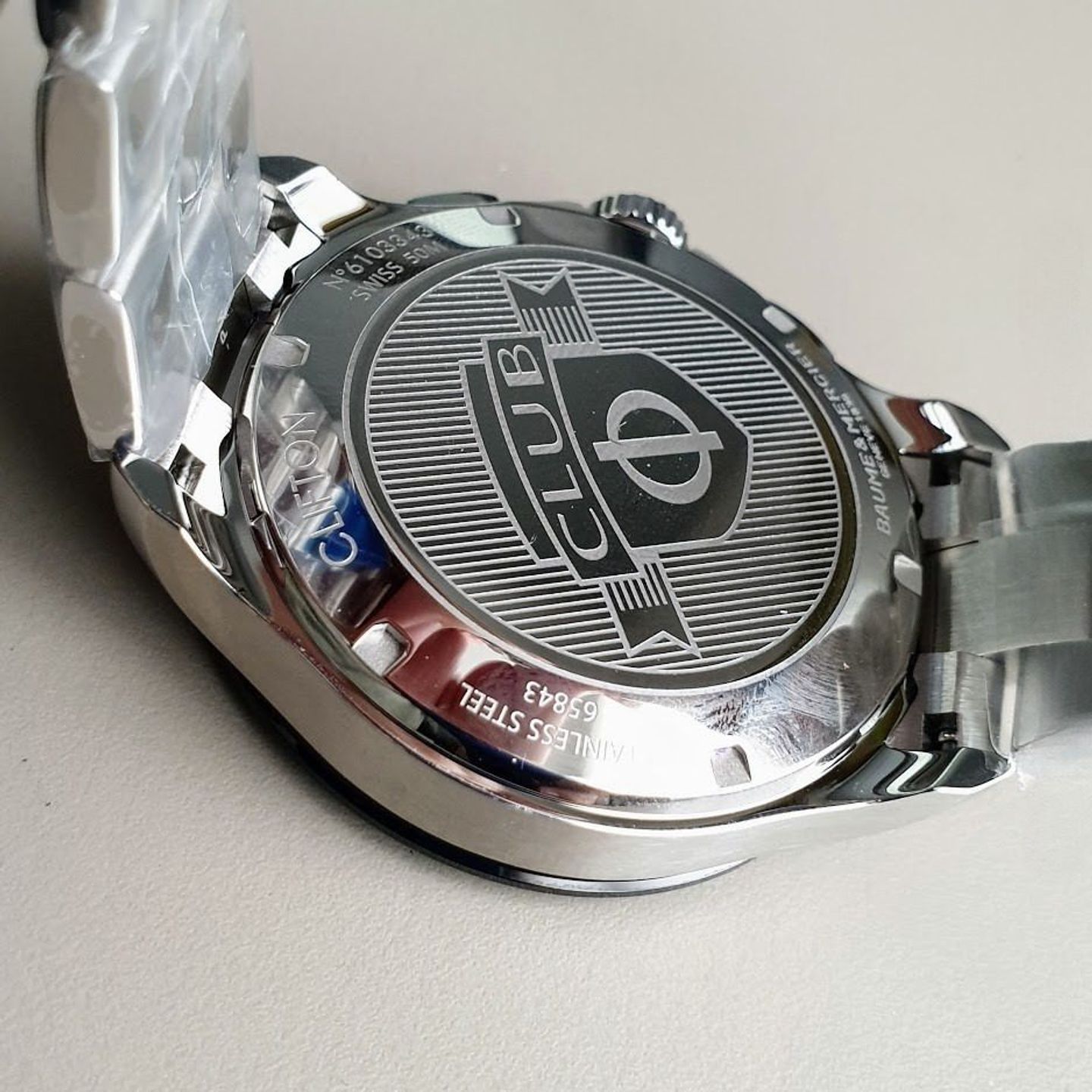 Baume & Mercier Clifton M0A10435 (2025) - Black dial 44 mm Steel case (8/8)