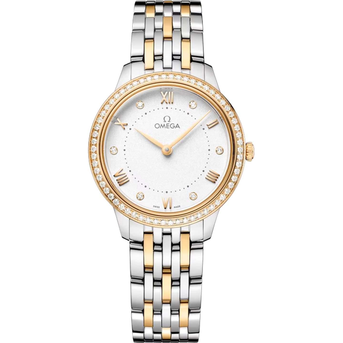 Omega De Ville Prestige 434.25.30.60.52.002 (2025) - Silver dial 30 mm Gold/Steel case (1/1)