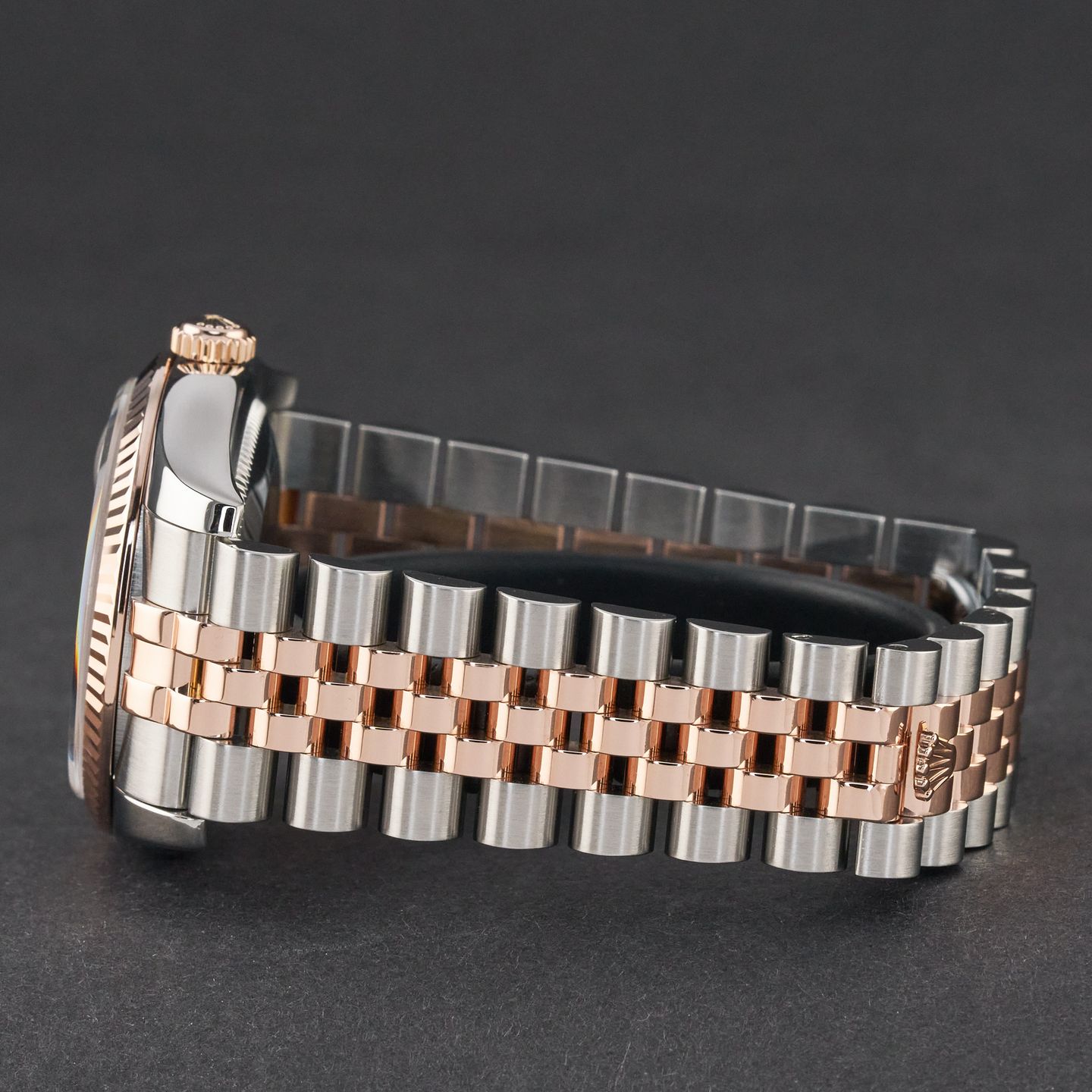 Rolex Datejust 36 116231 (2006) - Pink dial 36 mm Gold/Steel case (5/8)