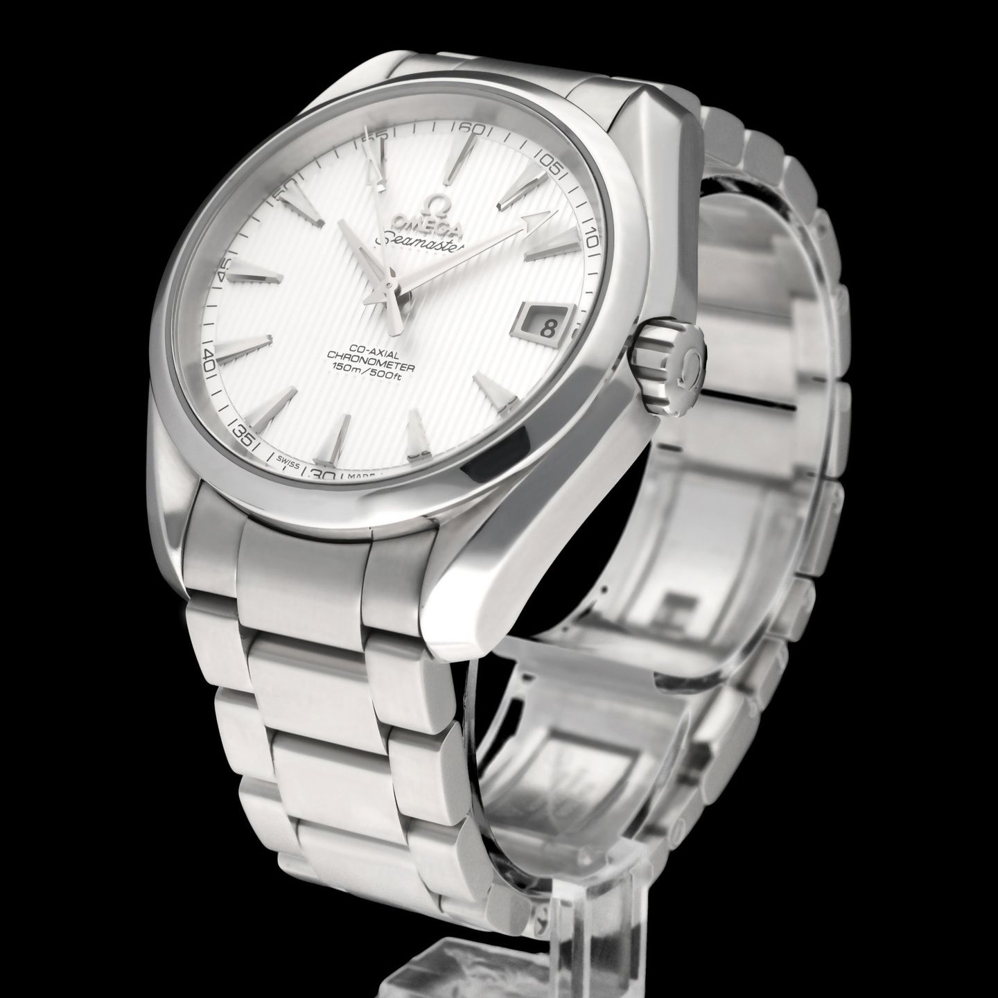 Omega Seamaster Aqua Terra 231.10.39.21.02.001 (2014) - Silver dial 39 mm Steel case (5/8)