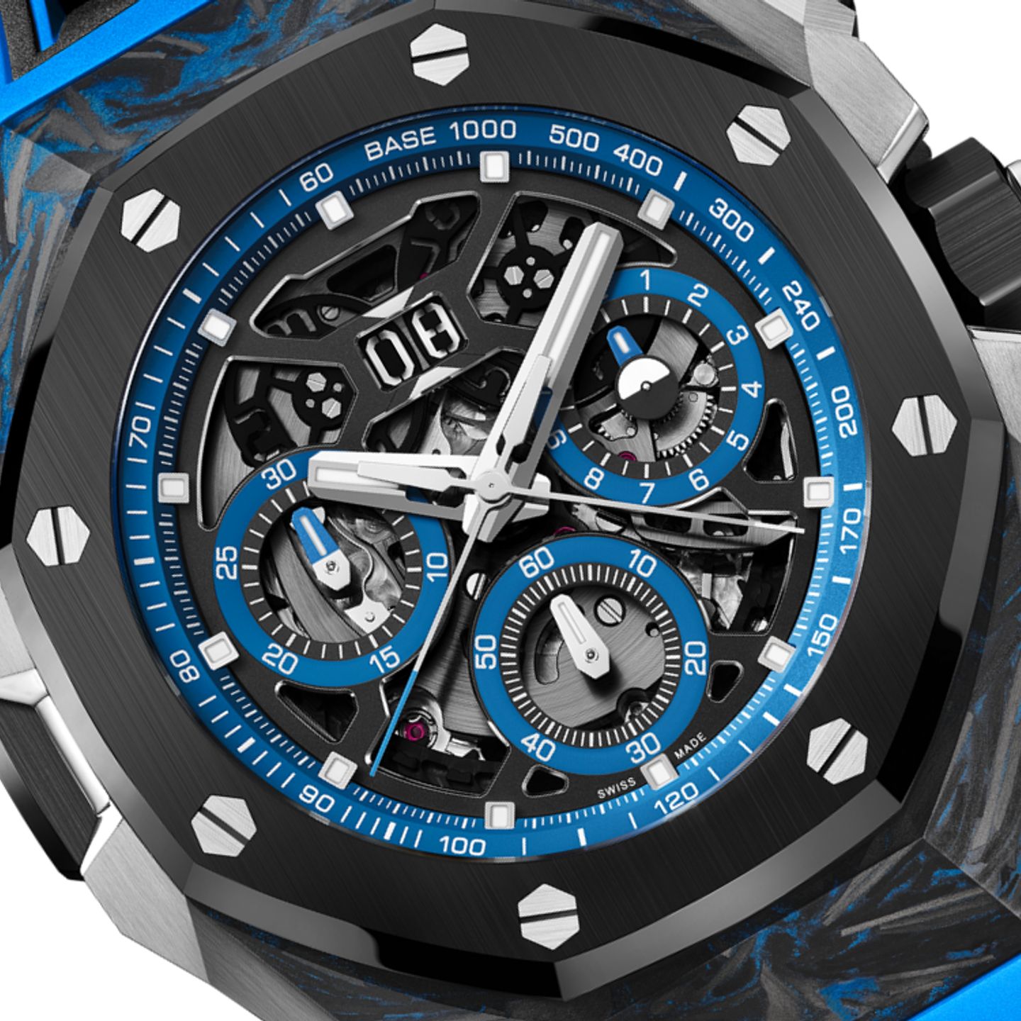 Audemars Piguet Royal Oak Concept 26650FO.OO.D353CA.01 (2025) - Transparent dial 43 mm Titanium case (1/1)