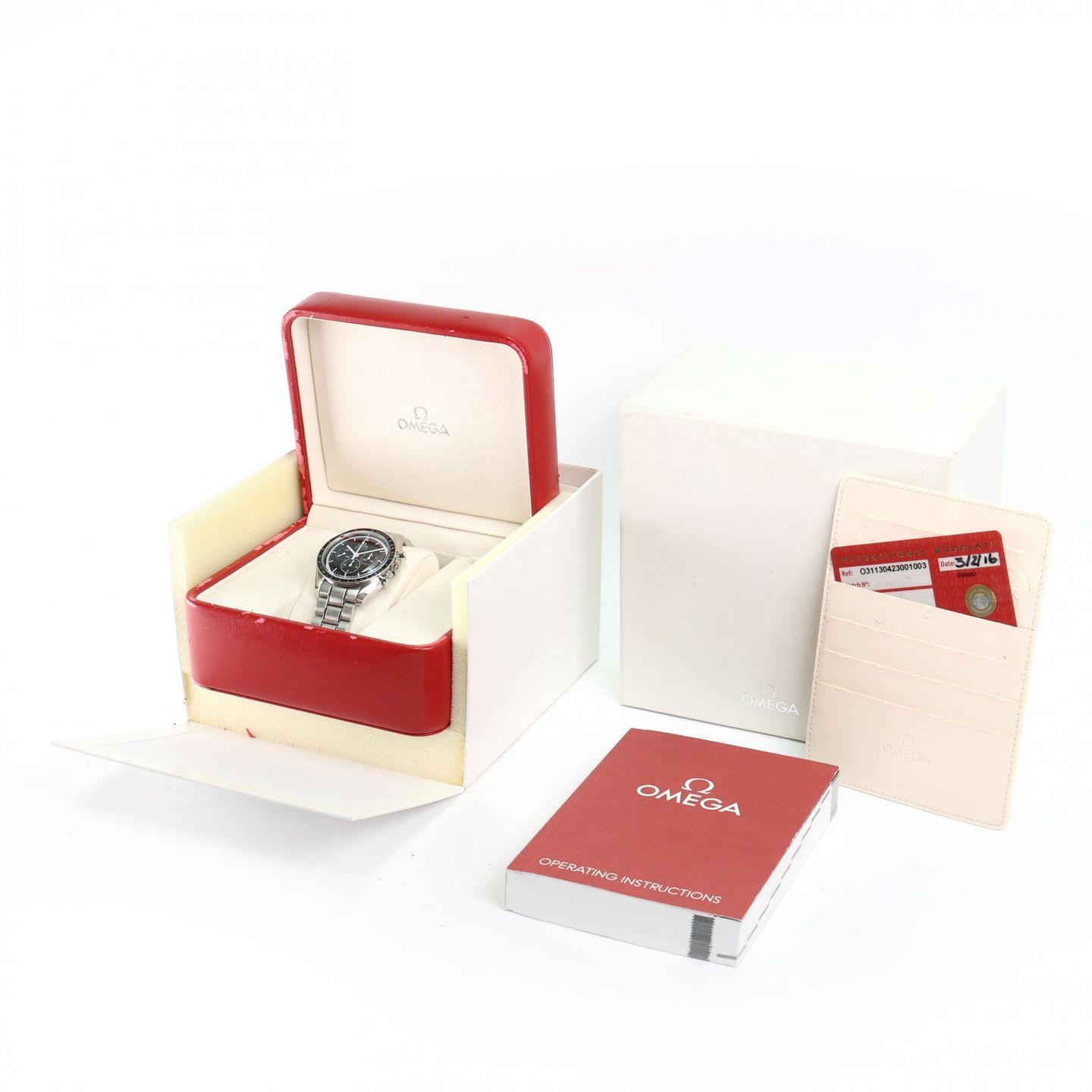 Omega Speedmaster Professional Moonwatch 311.30.42.30.01.003 (2016) - Black dial 42 mm Steel case (3/3)