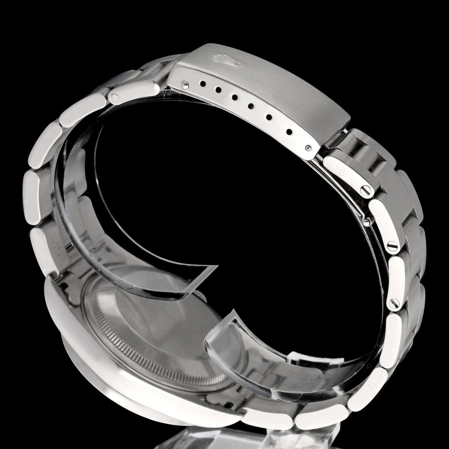 Rolex Oyster Perpetual Date 15210 (1993) - Blue dial 34 mm Steel case (7/7)