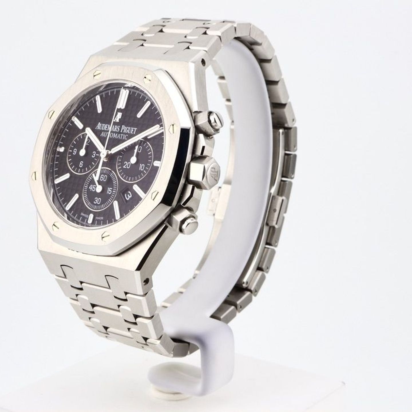 Audemars Piguet Royal Oak Chronograph 26320ST.OO.1220ST.01 (Unknown (random serial)) - Black dial 41 mm Steel case (2/8)