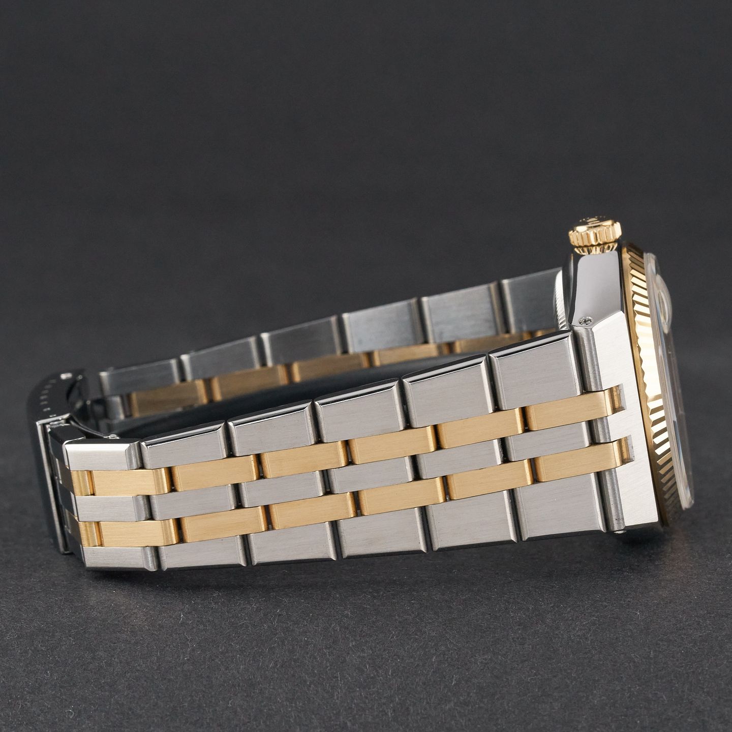 Rolex Datejust Oysterquartz 17013 (1990) - 36mm Goud/Staal (6/8)