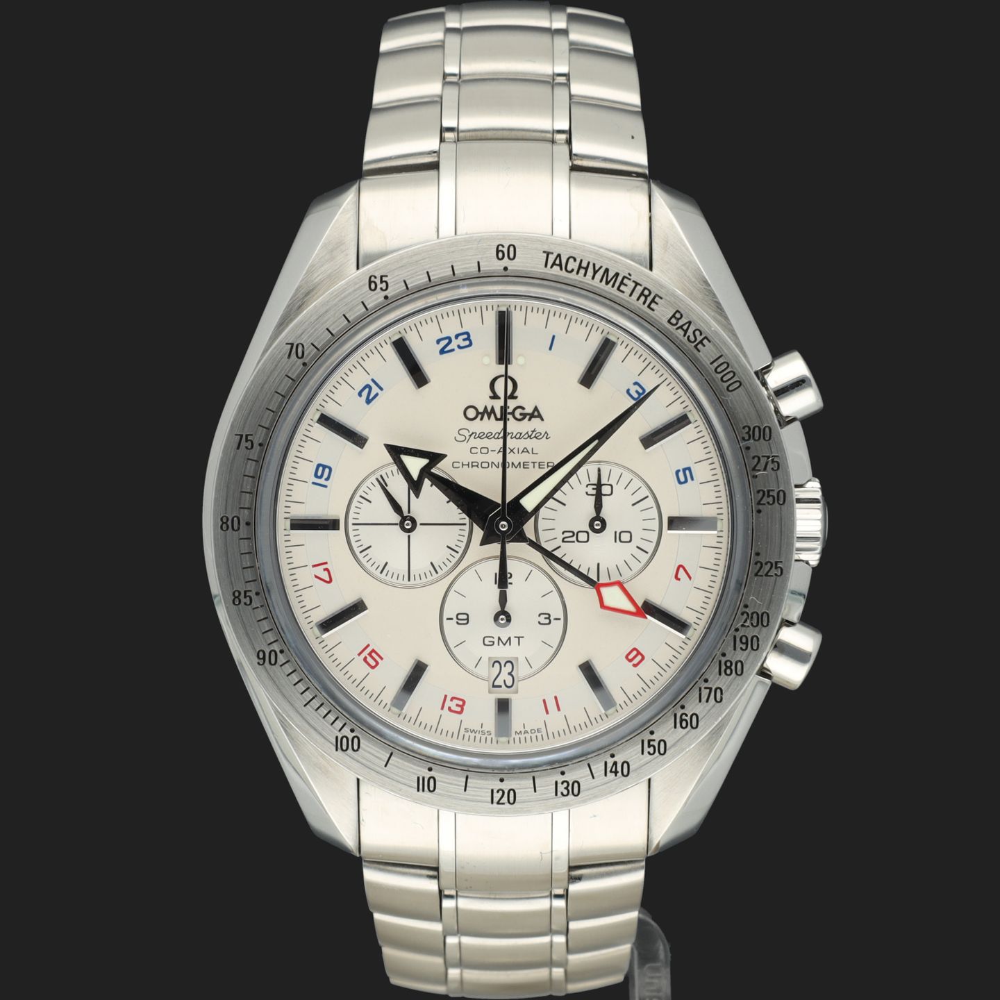 Omega Speedmaster Broad Arrow 3581.30.00 (2011) - Wit wijzerplaat 44mm Staal (3/8)