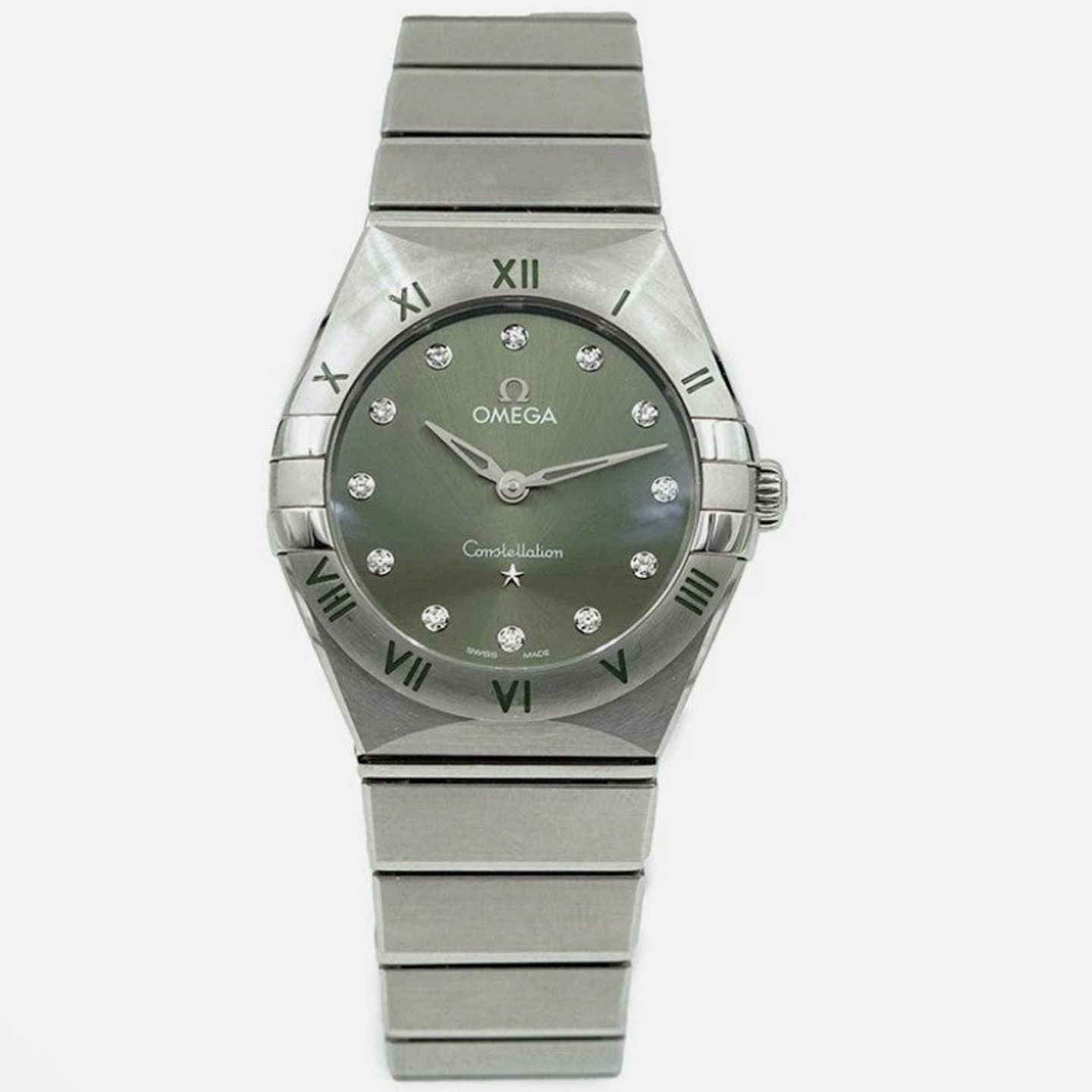 Omega Constellation Quartz 131.10.28.60.60.001 (2026) - Green dial 28 mm Steel case (1/1)