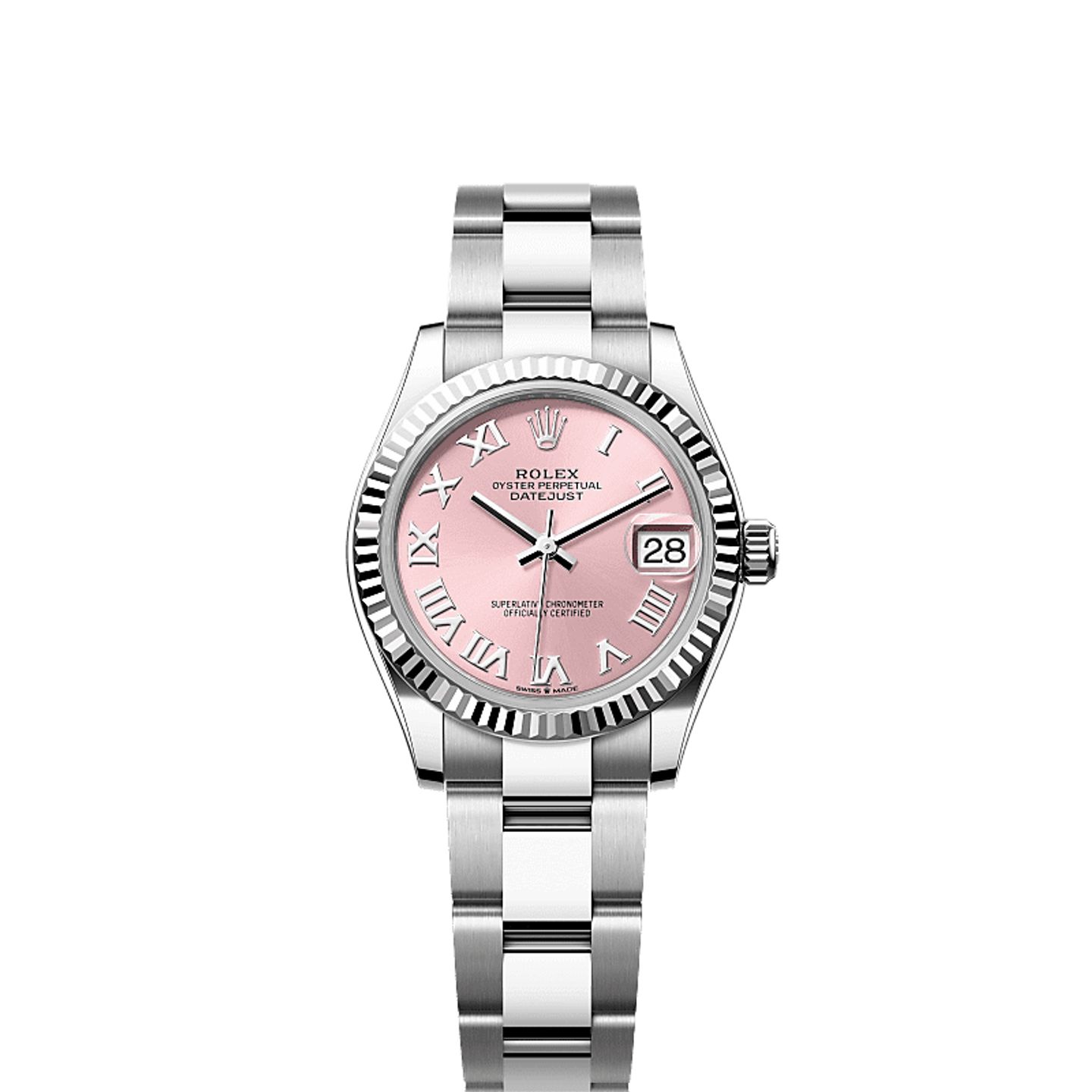 Rolex Datejust 31 278274 (2025) - Roze wijzerplaat 31mm Staal (1/1)