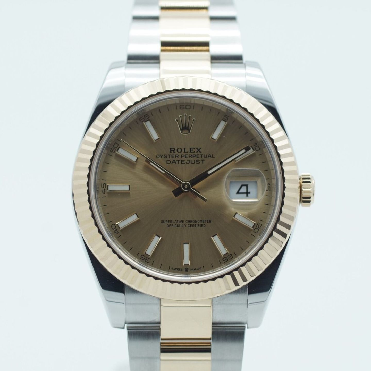 Rolex Datejust 41 126333 (2020) - 41 mm Gold/Steel case (3/8)