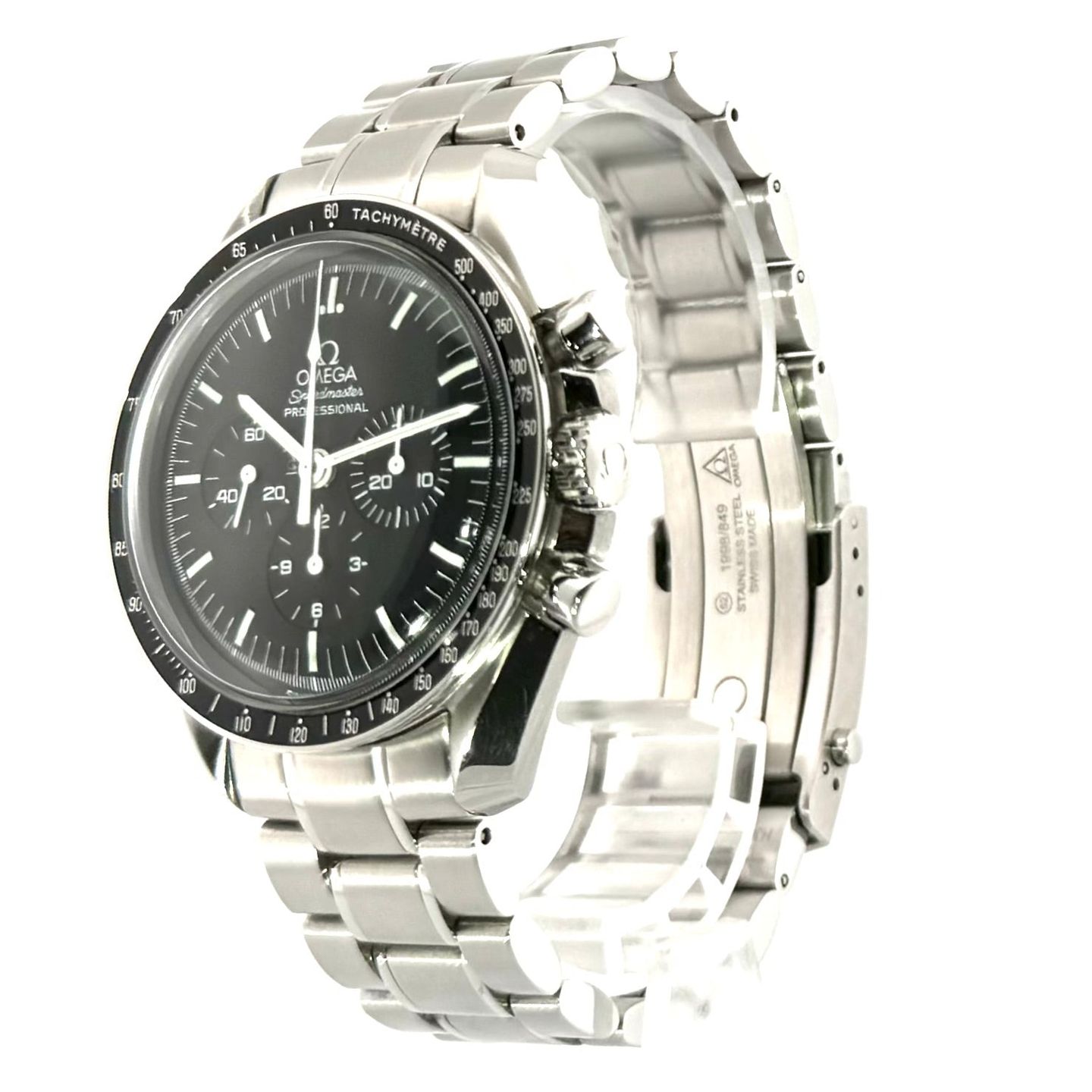 Omega Speedmaster Professional Moonwatch 3570.50.00 (2013) - Black dial 42 mm Steel case (2/7)