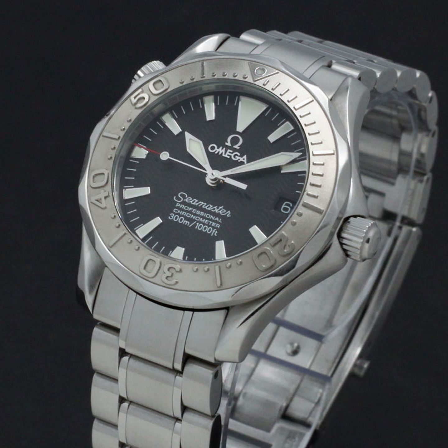 Omega Seamaster 2236.5 (2006) - Zwart wijzerplaat 36mm Staal (6/7)