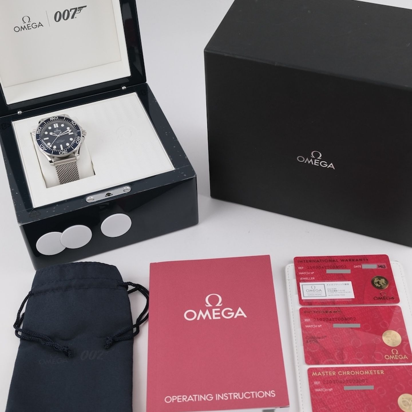 Omega Seamaster Diver 300 M 210.30.42.20.03.002 (2023) - Blue dial 42 mm Steel case (8/8)