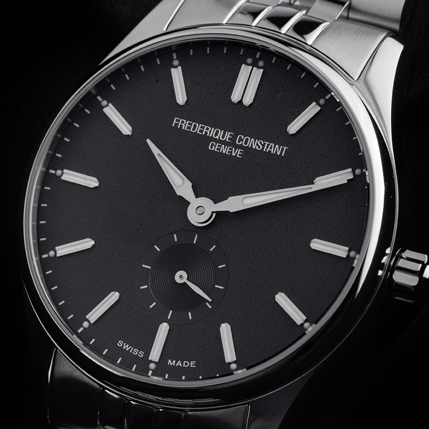 Frederique Constant Classics Index FC-530G3B6B (2025) - Grey dial 39 mm Steel case (3/7)