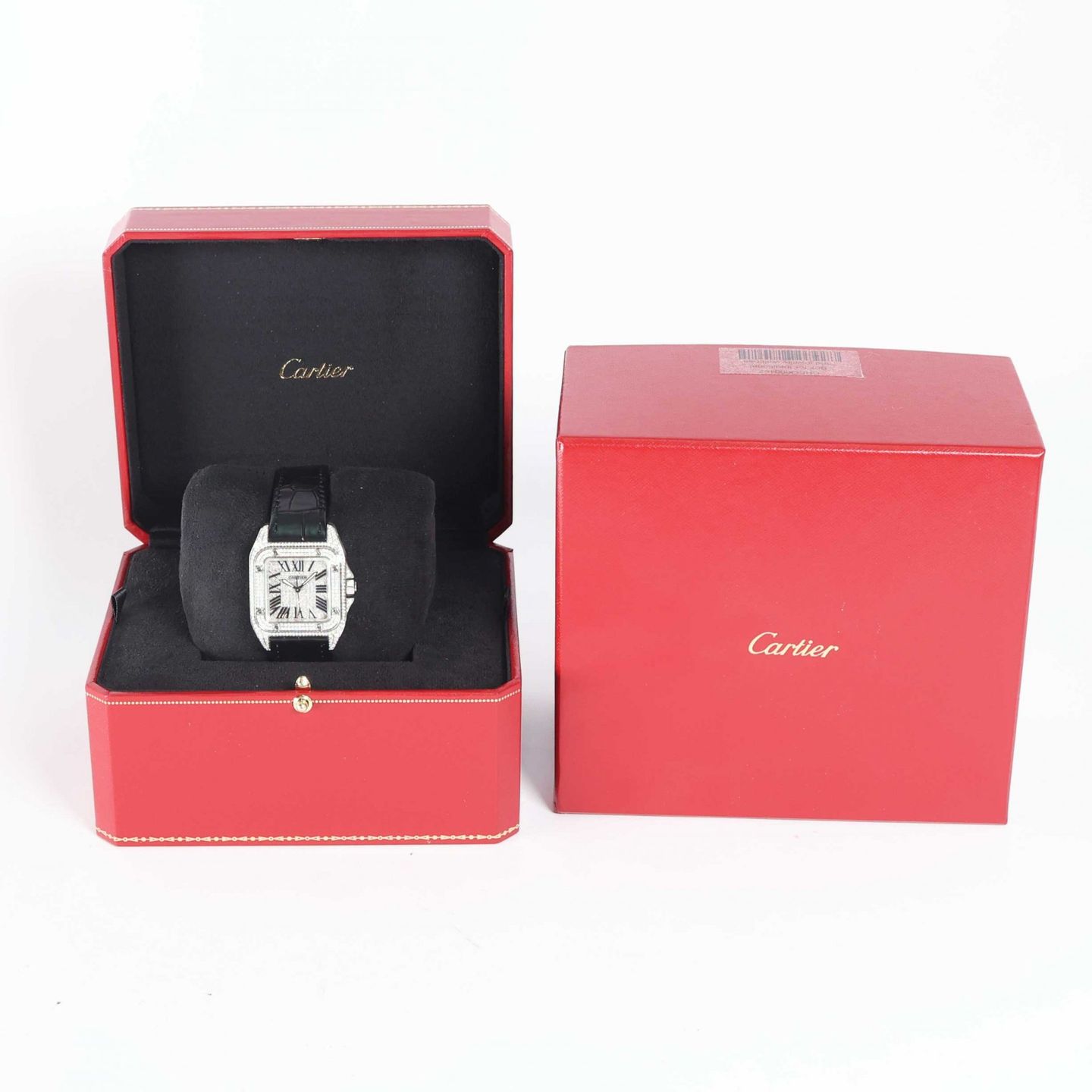 Cartier Santos 100 2878 (Onbekend (willekeurig serienummer)) - 33mm (5/5)