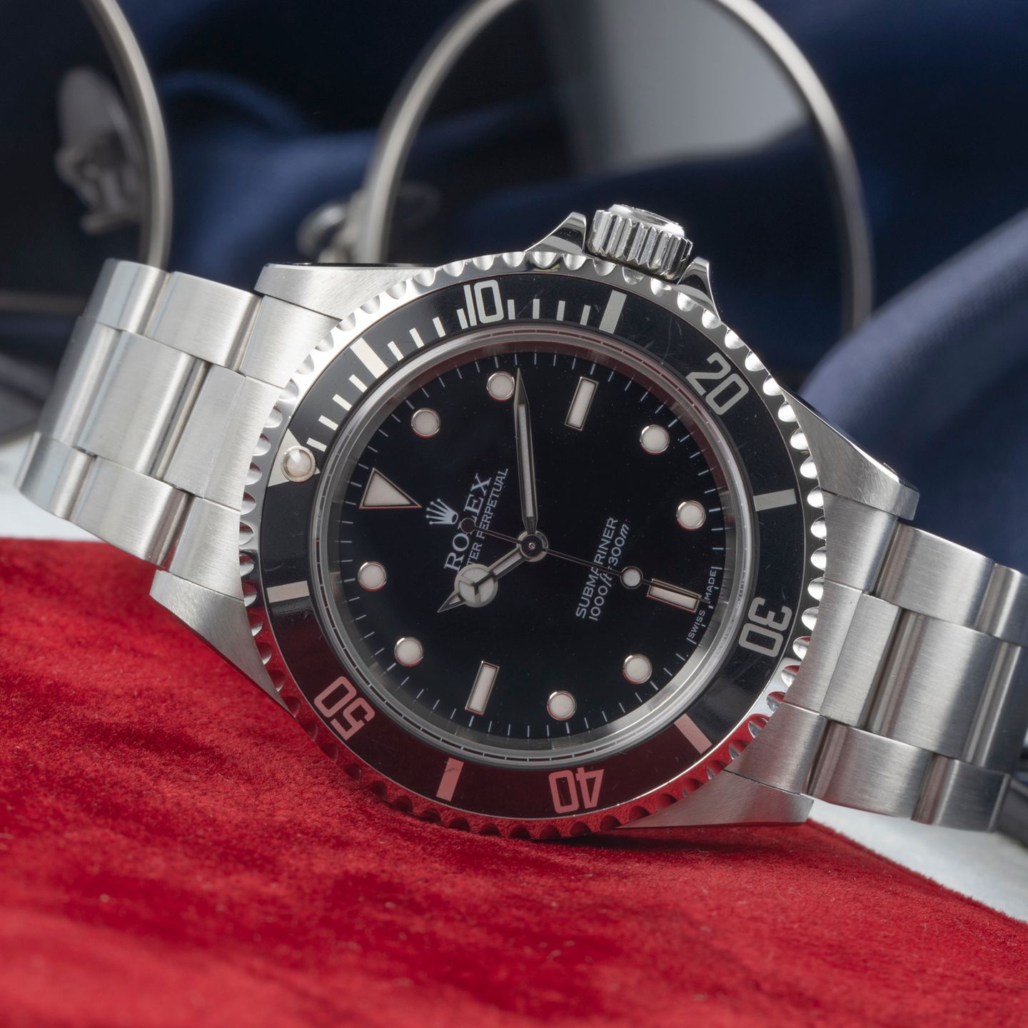 Rolex Submariner No Date 14060M (2006) - Zwart wijzerplaat 40mm Staal (2/8)