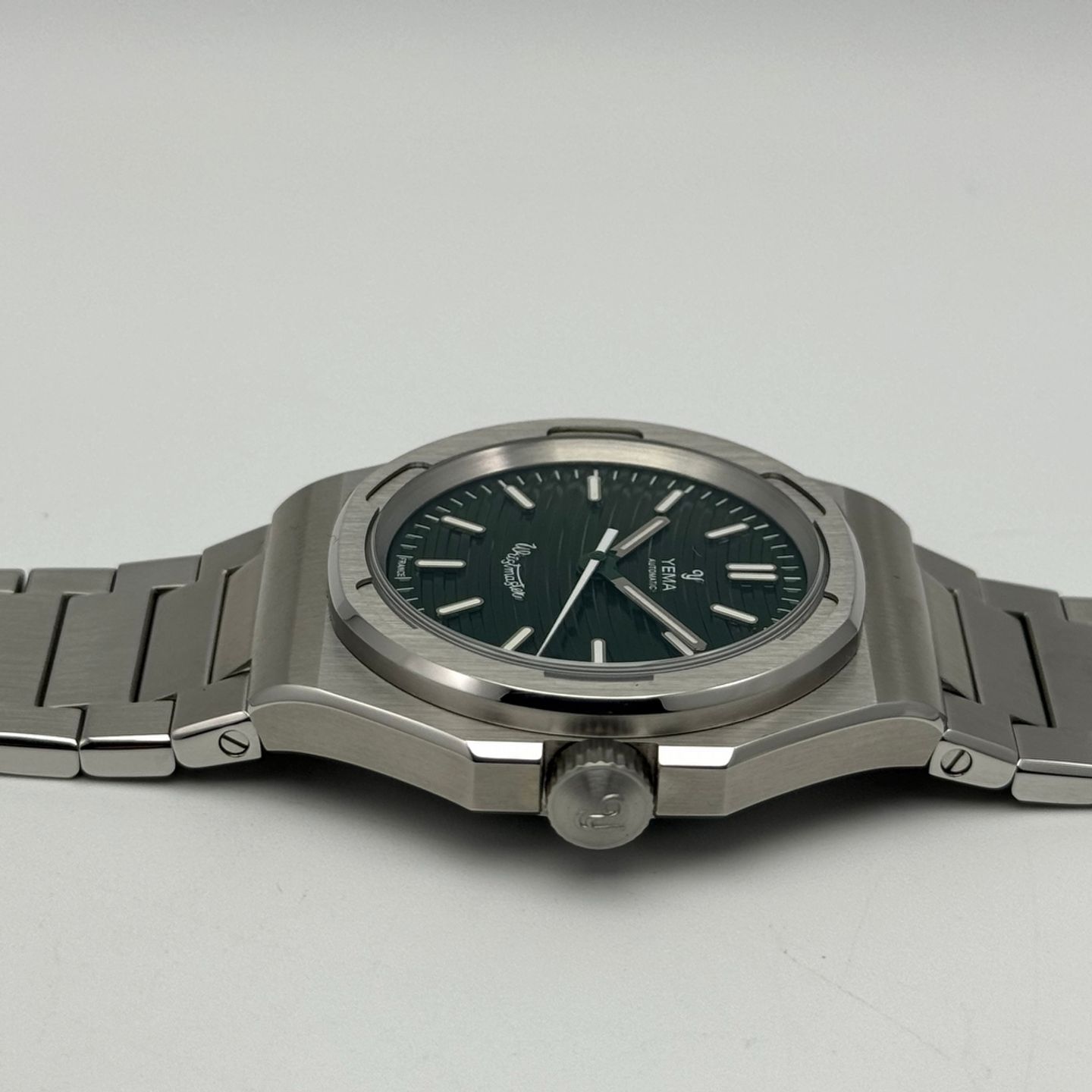 Yema Unknown YWTR22-ZMS (2023) - Green dial 39 mm Steel case (3/10)