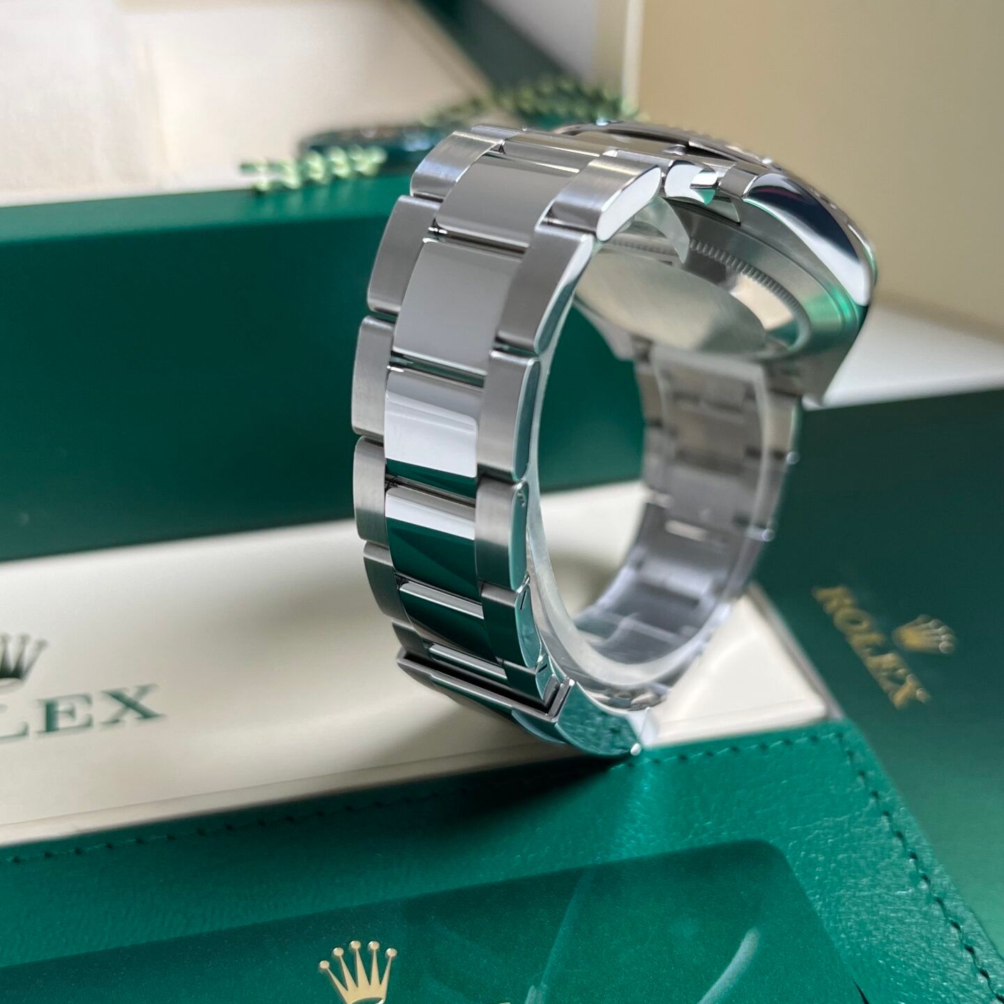 Rolex Datejust 41 126334 (2024) - Green dial 41 mm Steel case (5/8)