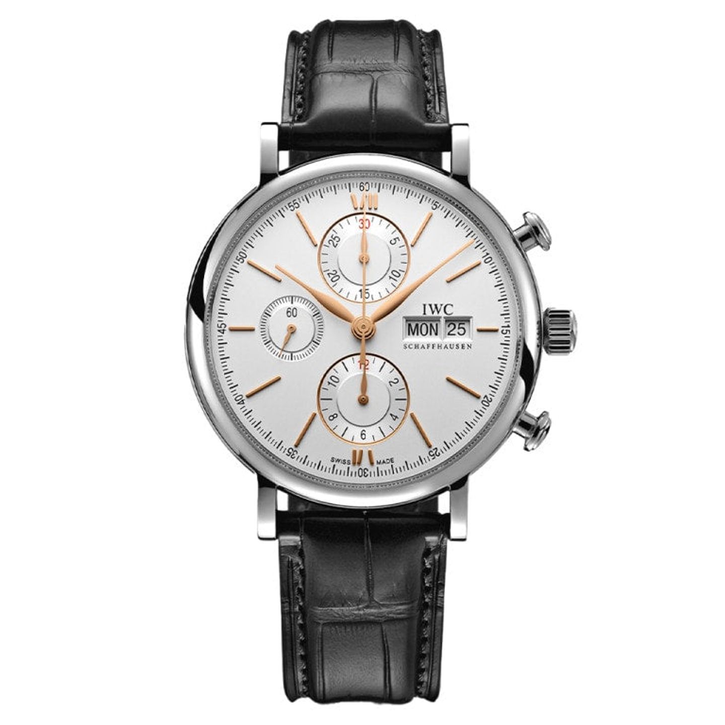 IWC Portofino Chronograph IW391031 (2025) - Silver dial 42 mm Steel case (1/1)
