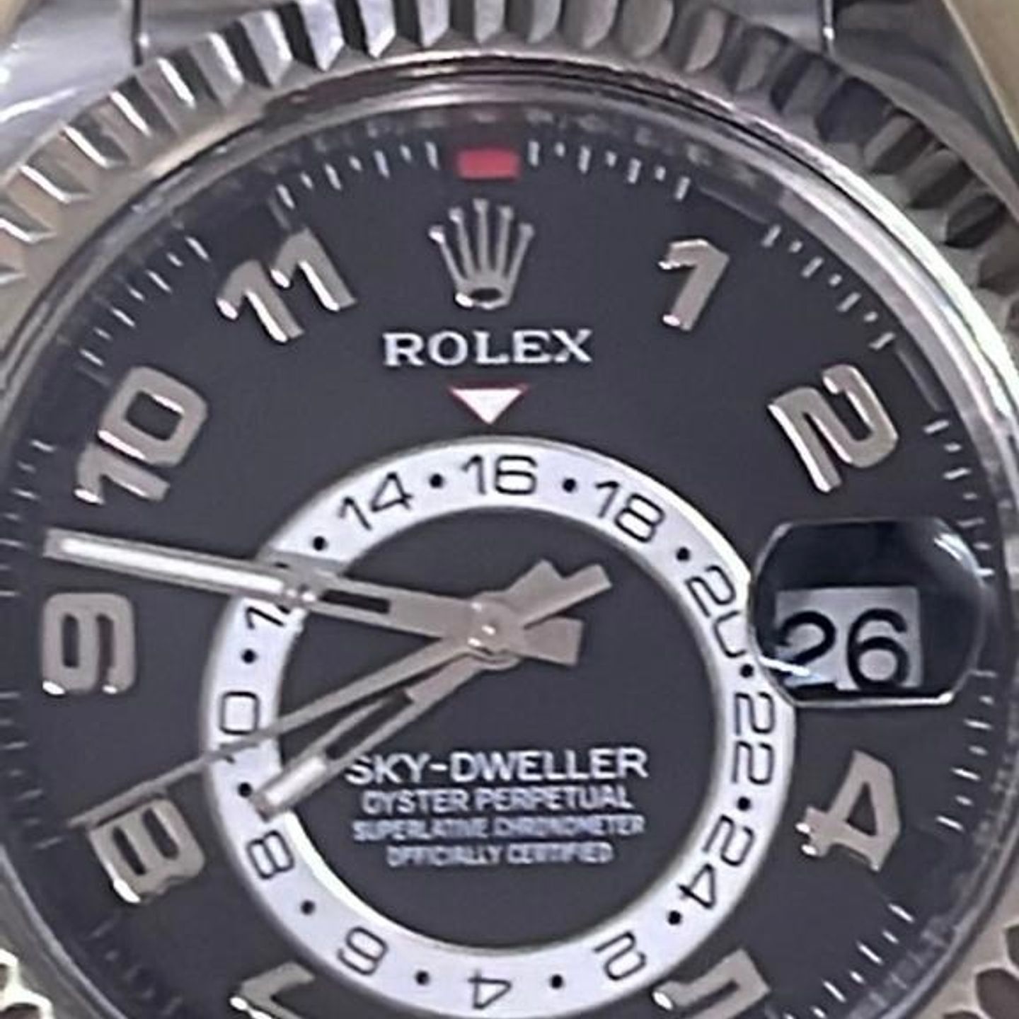Rolex Sky-Dweller 326939 (2016) - Wit wijzerplaat 42mm Witgoud (6/6)