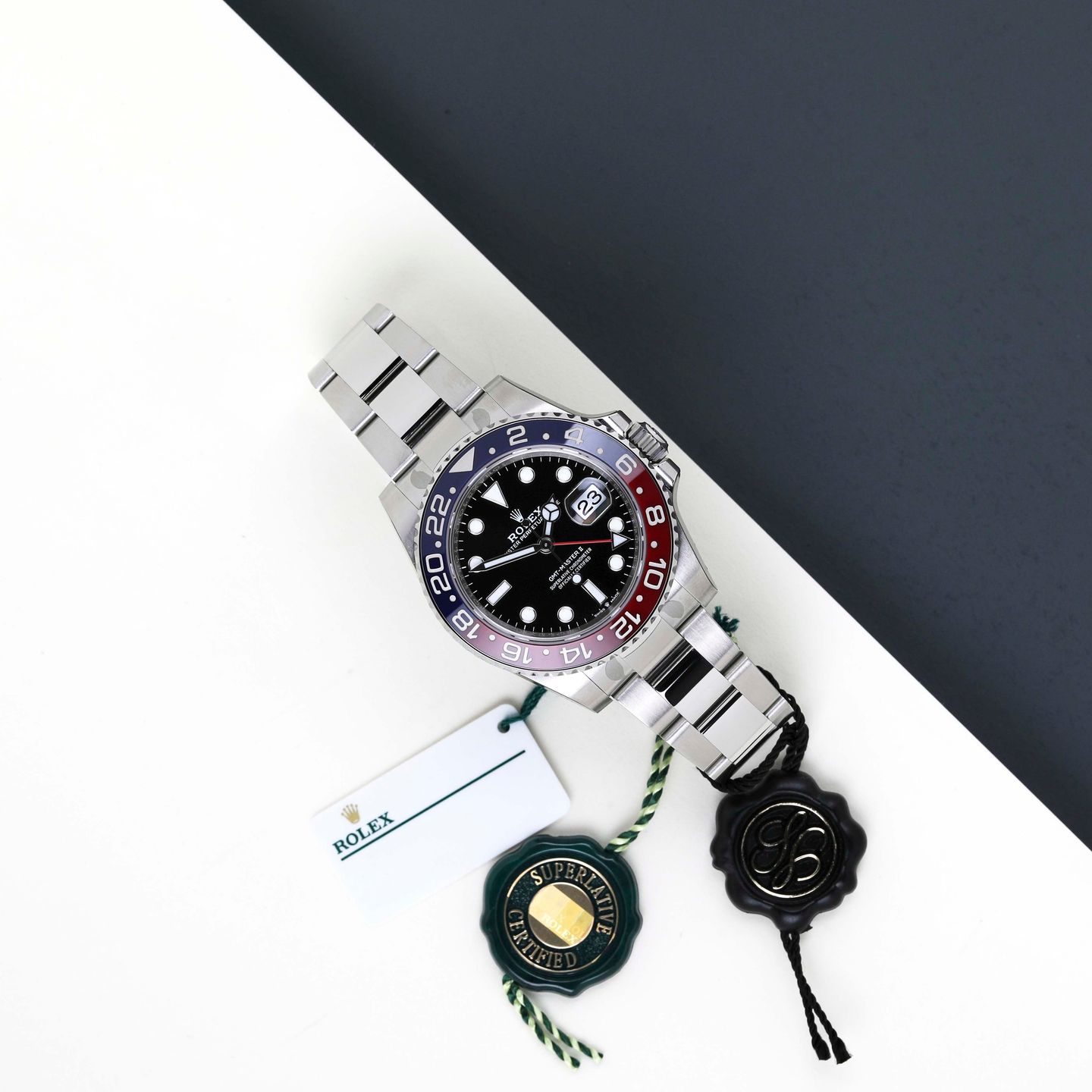 Rolex GMT-Master II 126710BLRO (2024) - Zwart wijzerplaat 40mm Staal (2/8)