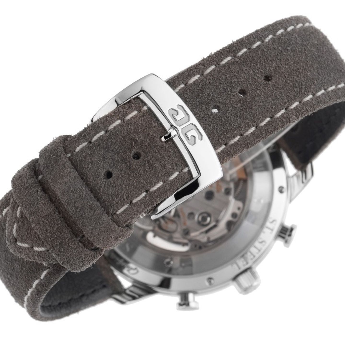 Glashütte Original Sixties Chronograph 1-39-34-05-22-04 (2025) - Green dial 42 mm Steel case (7/7)