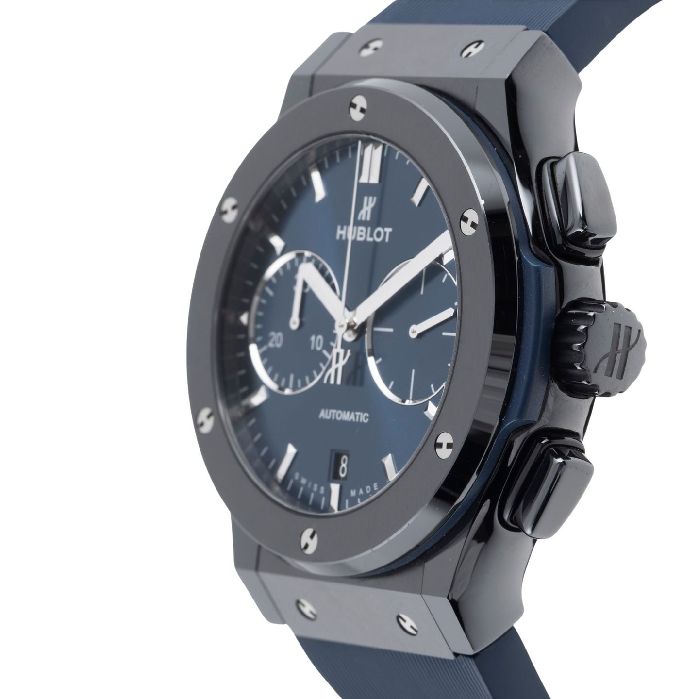 Hublot Classic Fusion Blue 521.CM.7170.RX (2022) - Blauw wijzerplaat 45mm Keramiek (6/8)