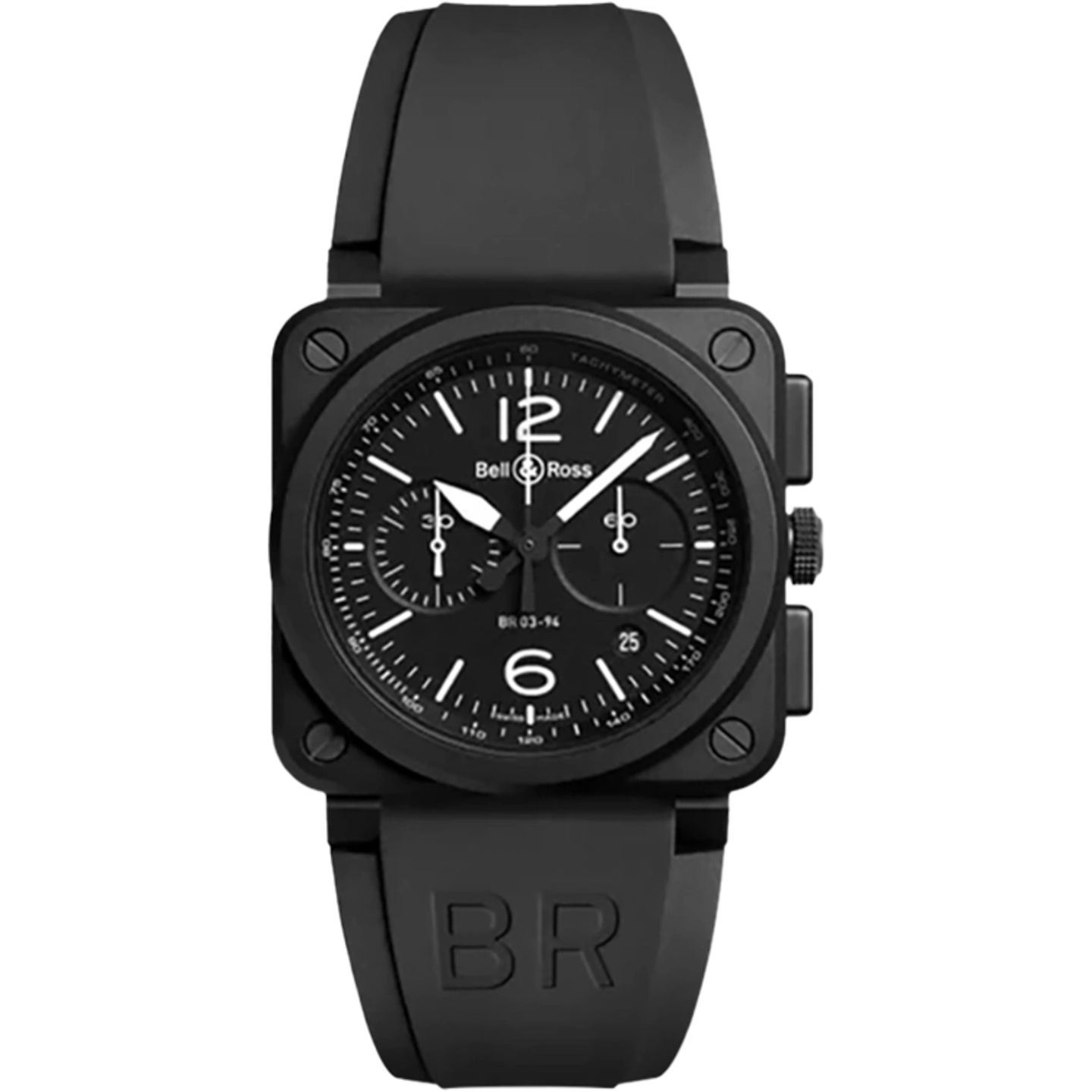 Bell & Ross BR 03-94 Chronographe BR0394-BL-CE (2025) - Black dial 43 mm Ceramic case (1/1)